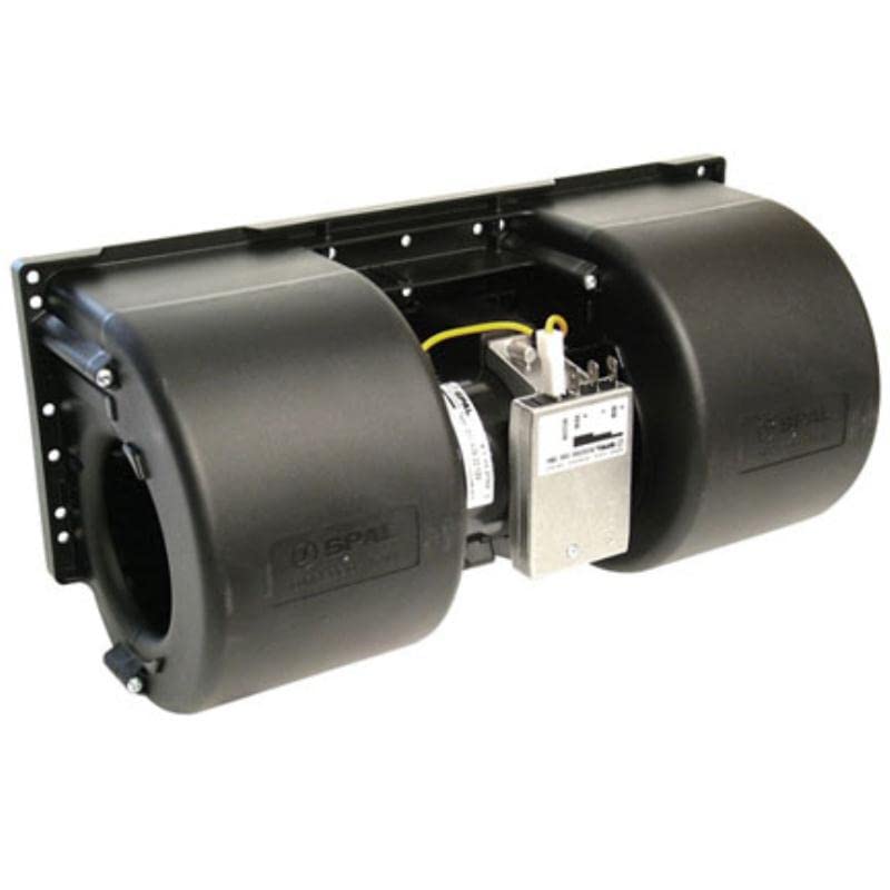SPAL Automotive 30006704 12V Double Wheel Blower Fan Replacement for IX-30006704, 006A3922, 017A3922 | Perfect for Car Cooling Systems & HVAC Repairs