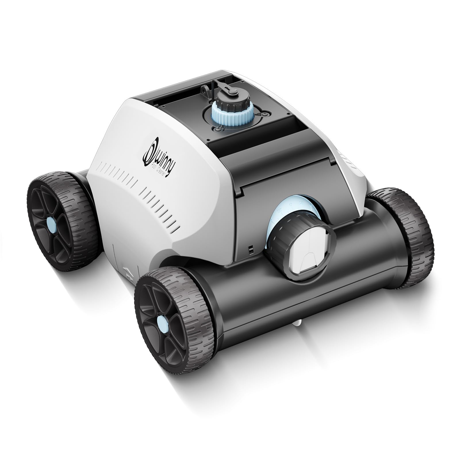Cordless Robotic Pool Vacuum for Above Ground Pools - Powerful Suction, 130min Runtime, 6600mAh Battery - Cleans Flat Pools Up to 1300 Sq.Ft - Perfect for Backyard, Inground & Residential Swimming Pools