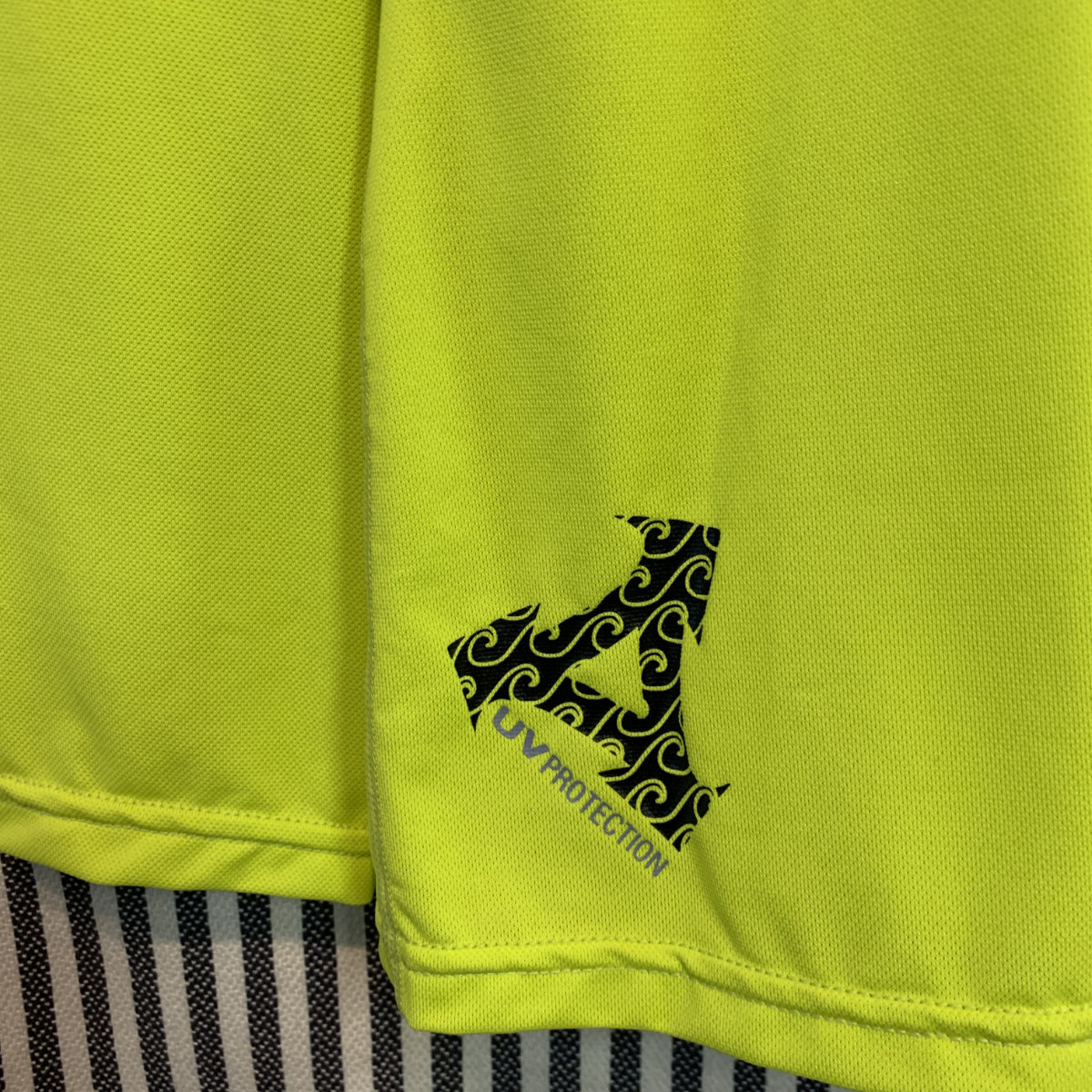 Men's XCEL Regatta Series Long Sleeve Rash Guard Shirt - Lime Green - UV Protection & Quick Dry for Surfing, Swimming & Outdoor Activities
