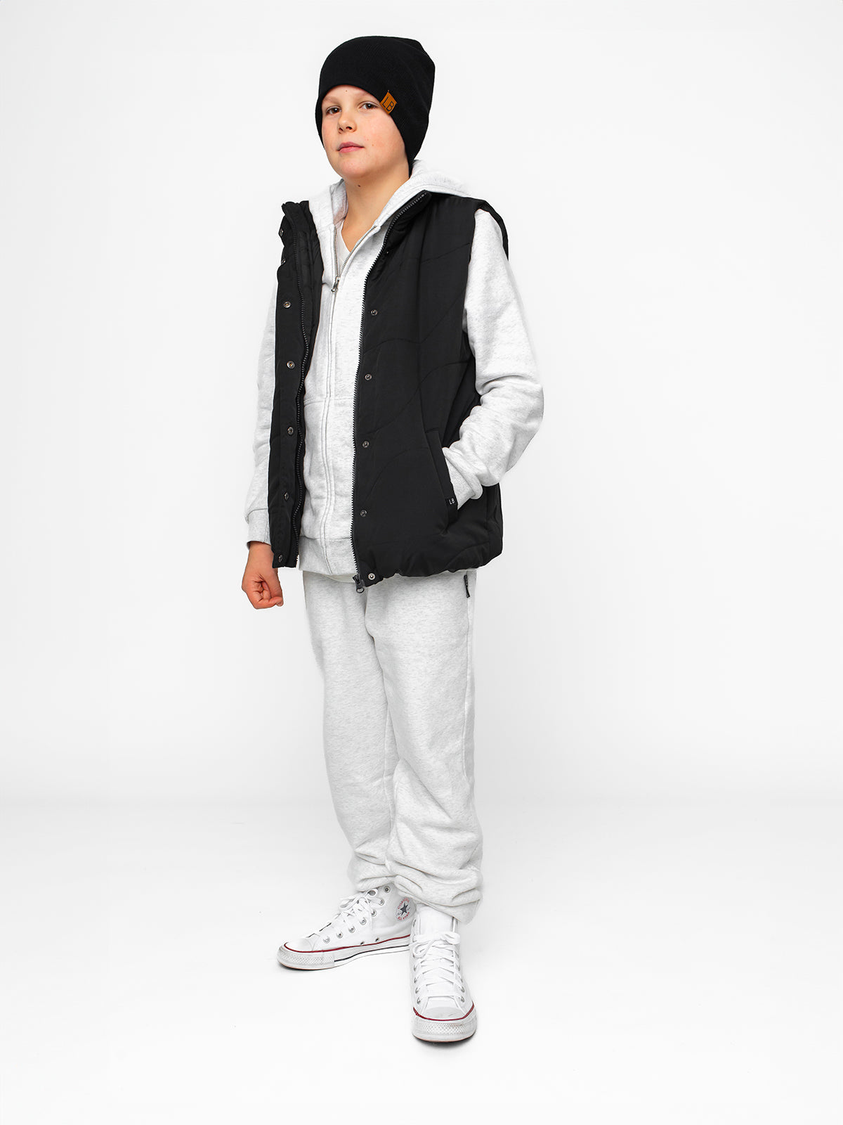 Men's Classic Zip-Up Hoodie - Light Heather Grey | Comfortable & Stylish Pullover for Casual Wear, Gym, and Outdoor Activities