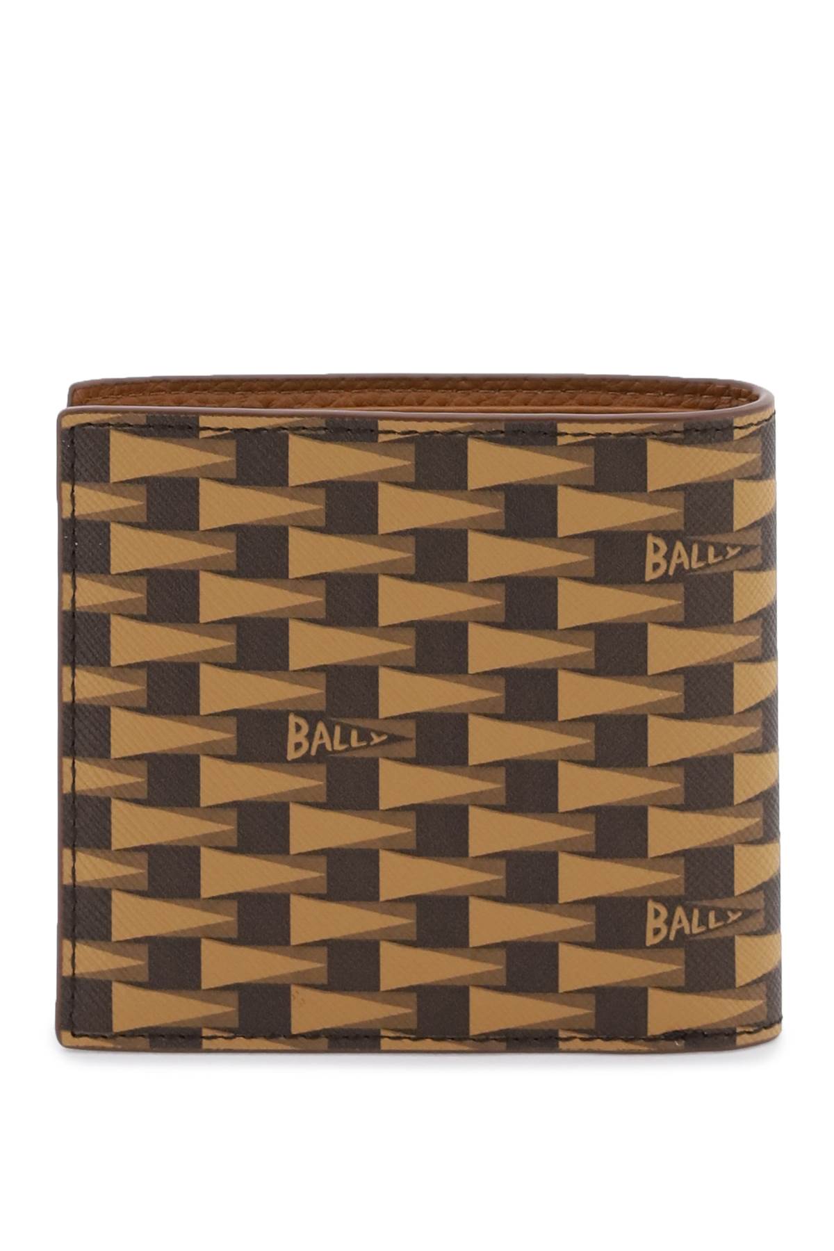 Bally Pennant Bi-Fold Wallet for Men - Genuine Leather Slim RFID Blocking Credit Card Holder - Perfect for Business, Travel & Everyday Use