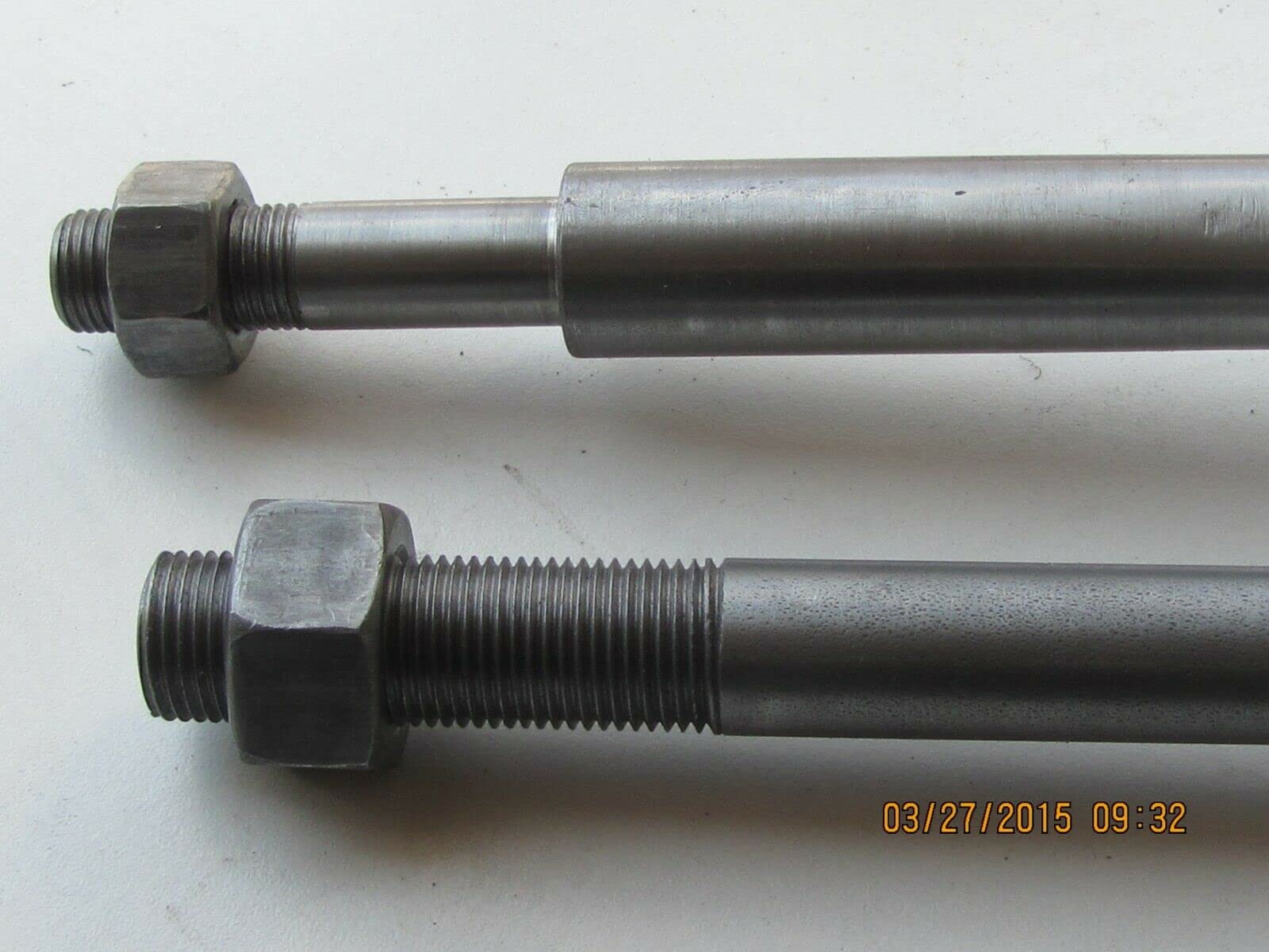 High-Quality 12mm Threaded Stainless Steel Rods - 3 Sizes (12mm-1.25) for DIY Projects, Construction & Industrial Use