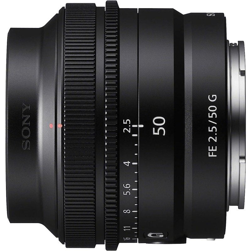 Sony FE 50mm F2.5 G Full Frame Ultra Compact Prime Lens for Portrait, Street & Travel Photography - Perfect for Sony Mirrorless Cameras