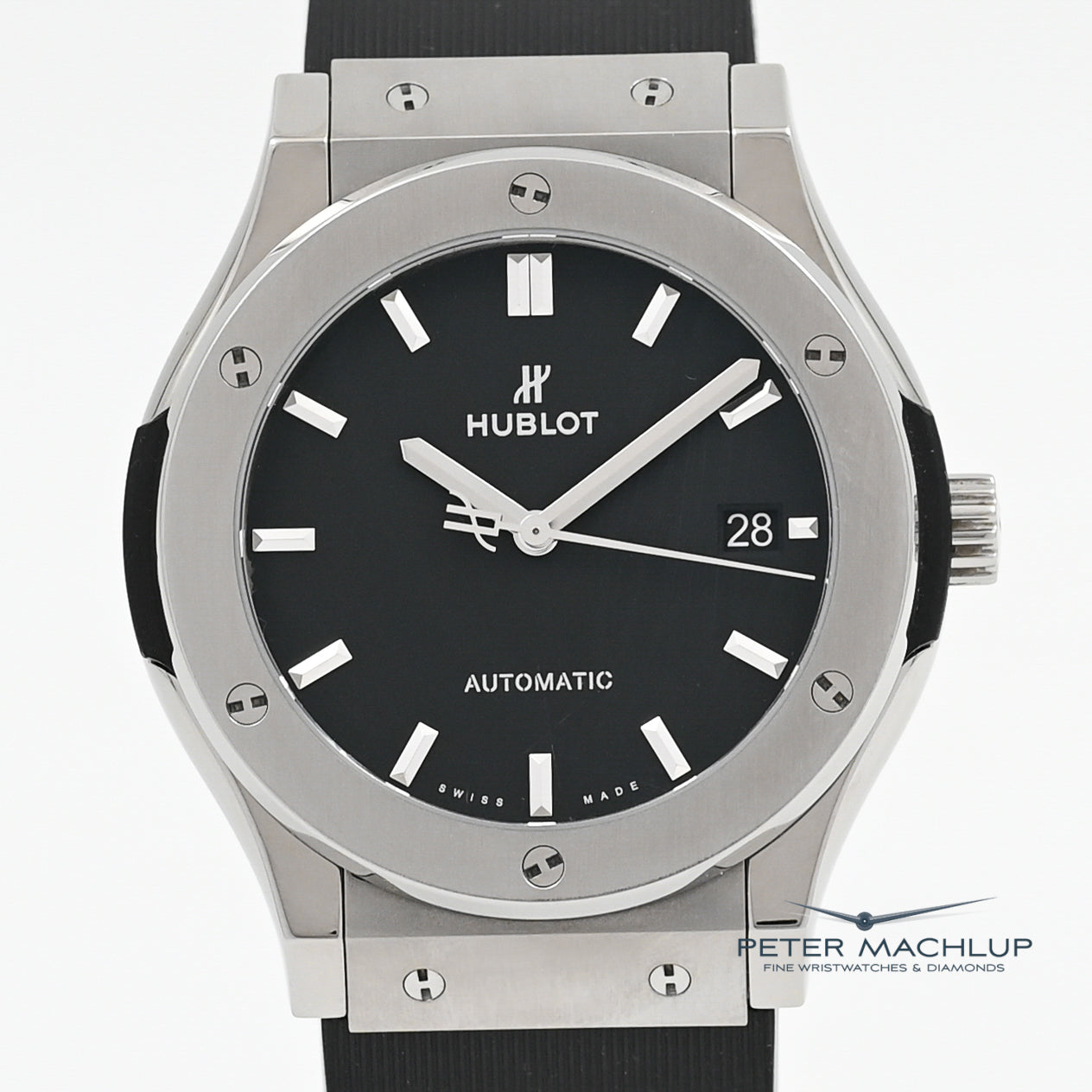Hublot Classic Fusion 45mm Men's Luxury Watch - Titanium Case & Sapphire Crystal - 2022 New Model | Perfect for Business, Gifts & Special Occasions