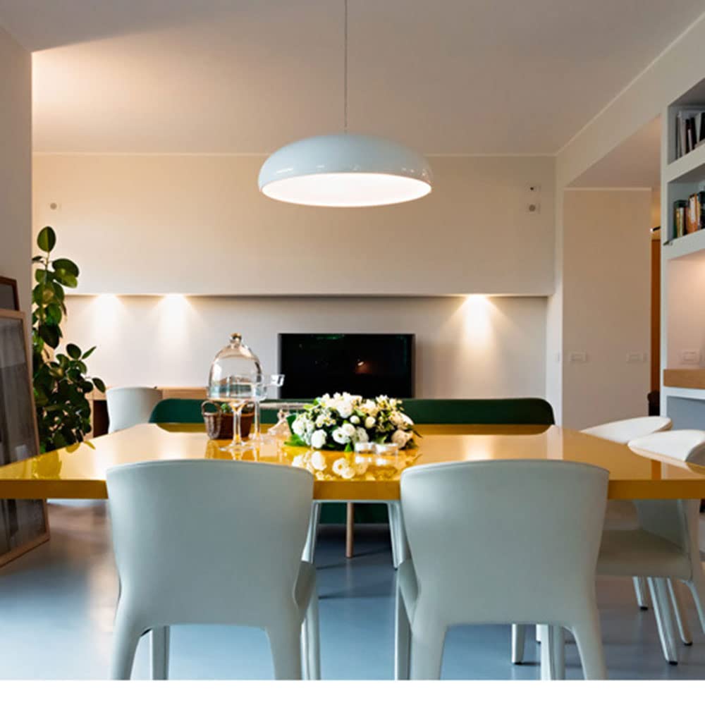 Classic Italian Restaurant Bar Pendant Lights - Nordic Style Aluminum E27 Base Chandelier, Modern Minimalist Hanging Lamp for Creative Club, Cafe, Office, Kitchen Island & Shop Lighting - Perfect for Indoor Dining & Commercial Spaces