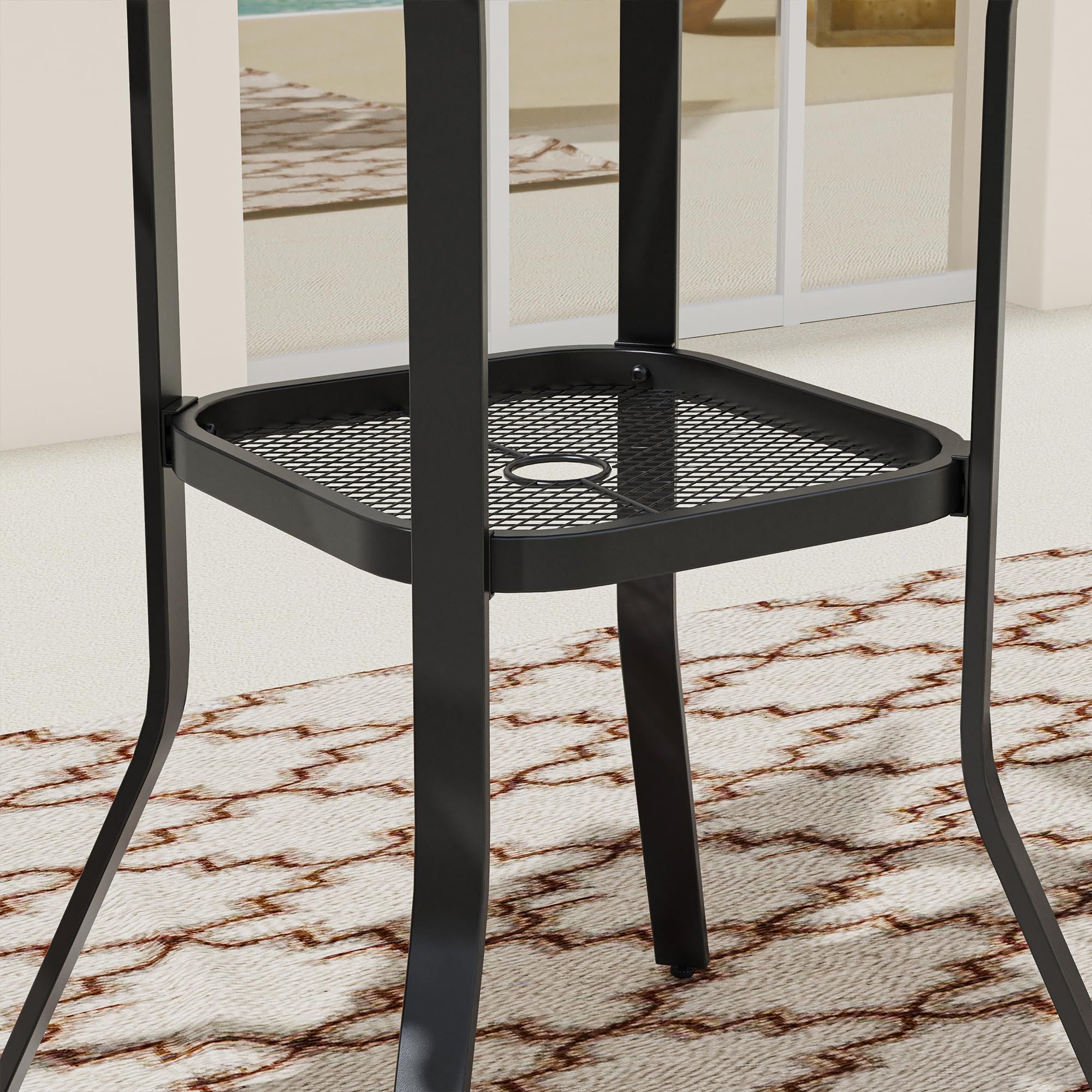 VICLLAX 3-Piece Outdoor Bar Set with 28