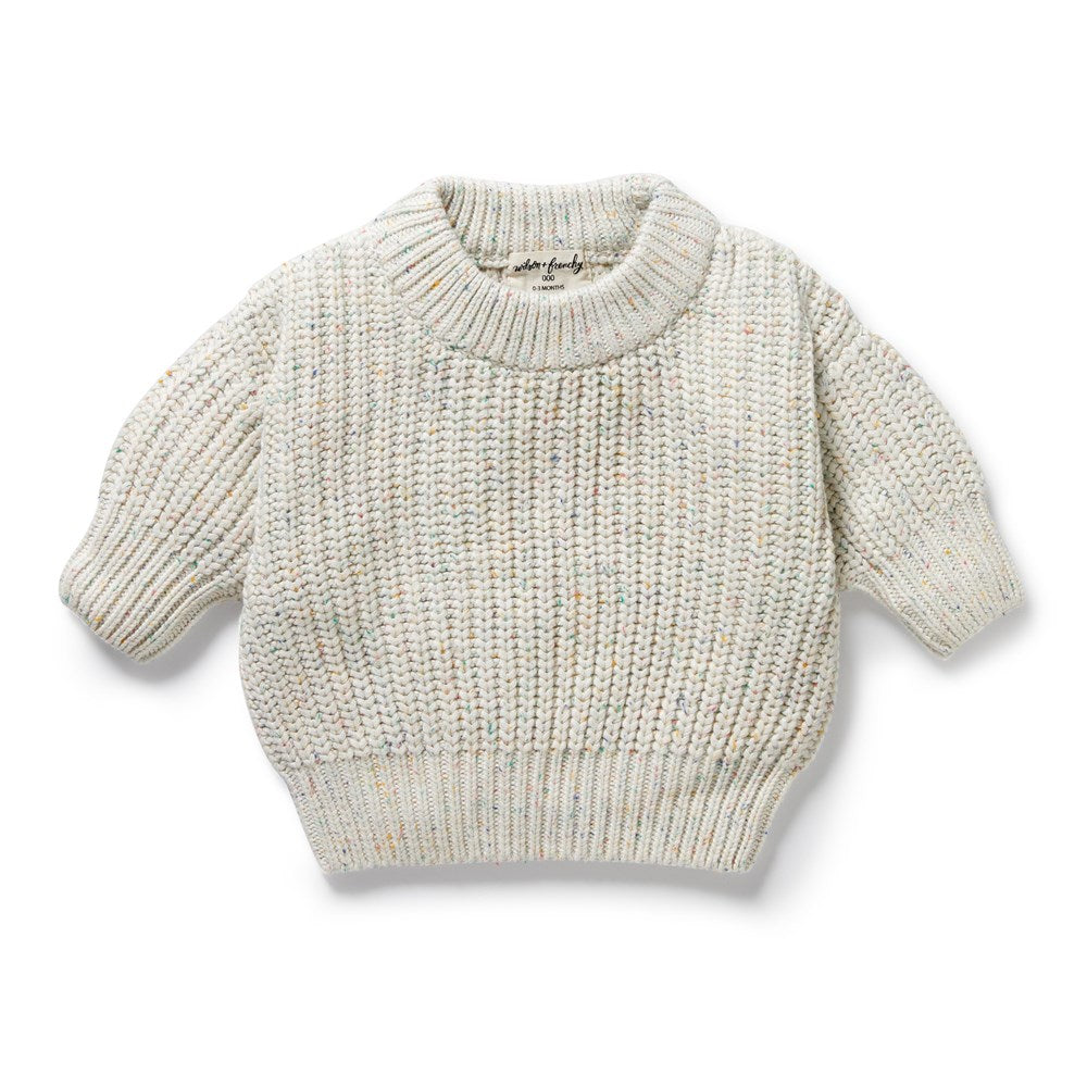 Organic Cotton Knitted Jumper Sweater - Eco-Friendly Women's Pullover for Casual Wear & Winter Fashion