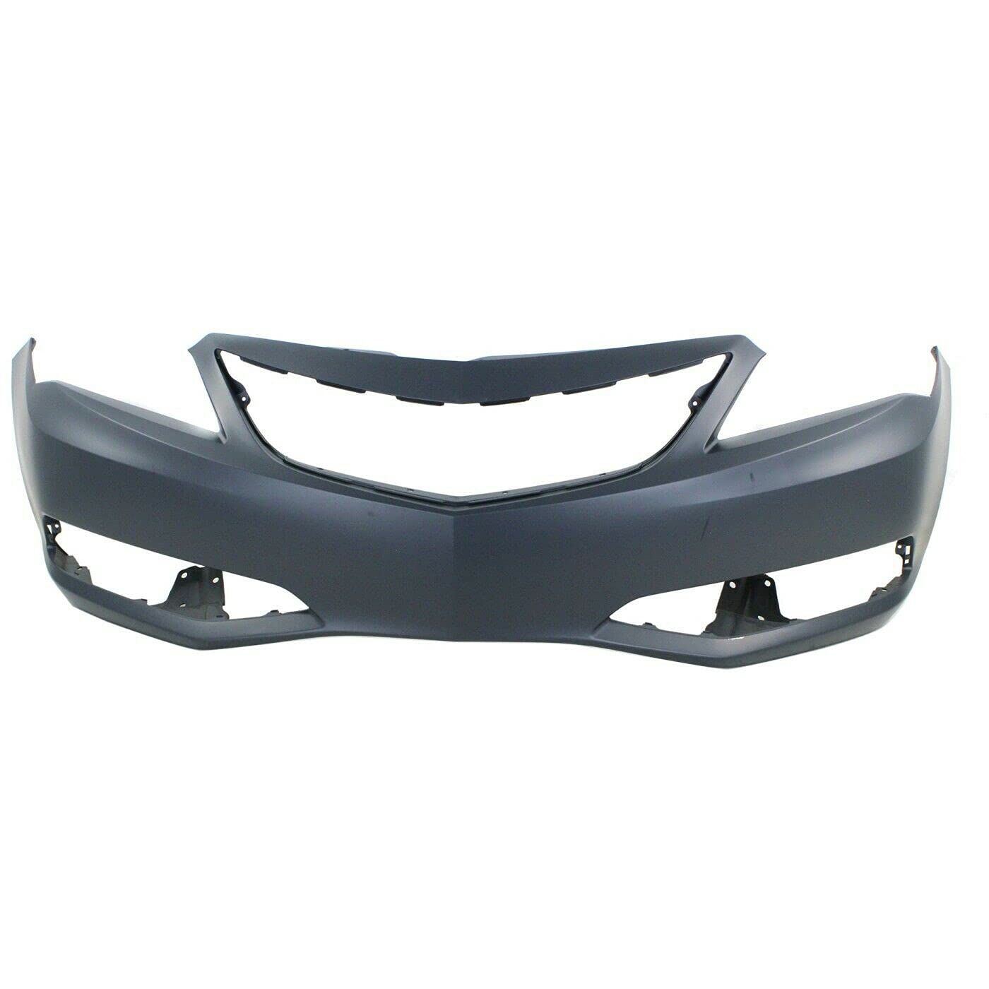 Primed Front Bumper Cover for 2013-2015 Acura ILX with Fog Holes - Easy Installation & Perfect Fit