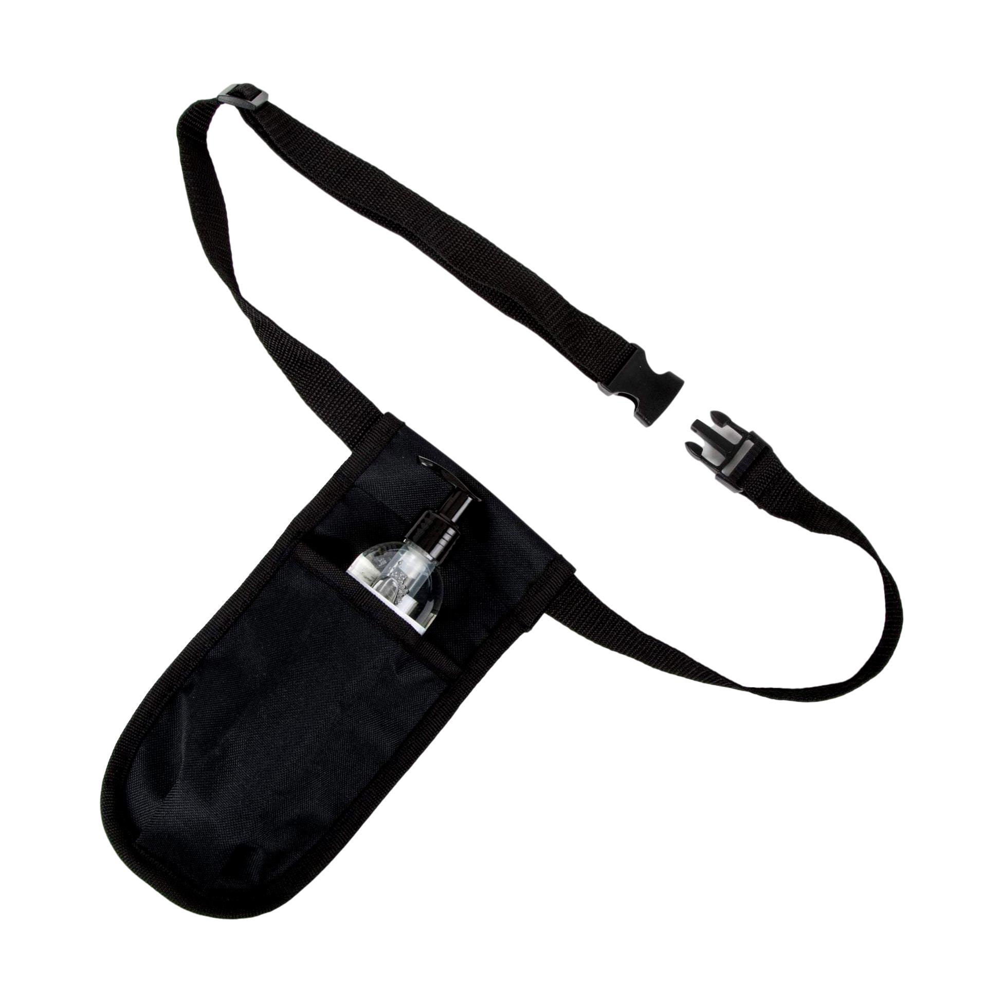 Professional Massage Holster Set - Black - 1 Count - Perfect for Therapists, Chiropractors & Home Use