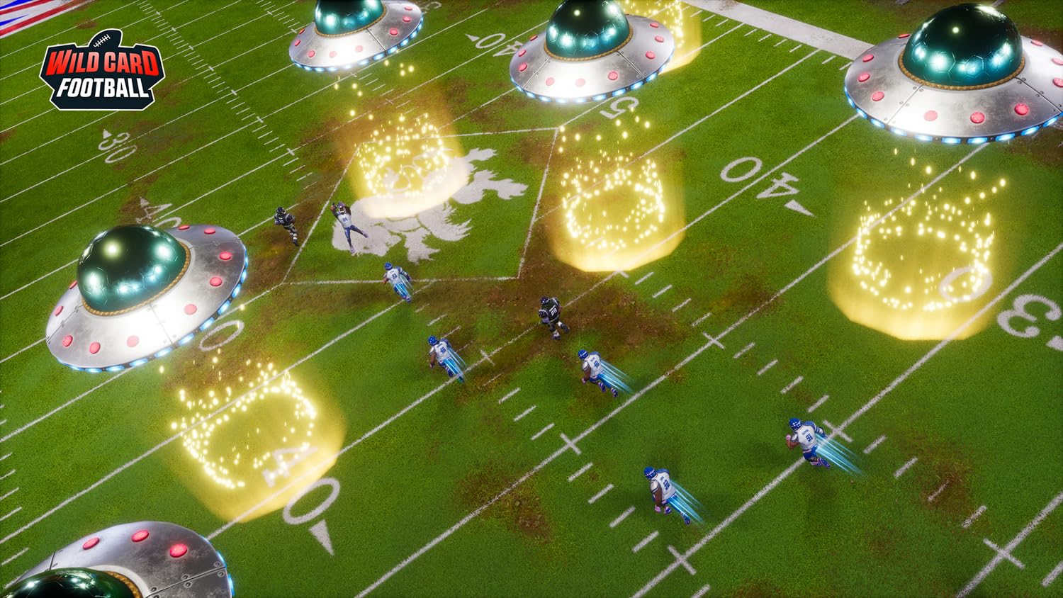 Wild Card Football for PS5 - NFL Arcade-Style Game with Unique Power-Ups | Perfect for Game Nights & Football Fans