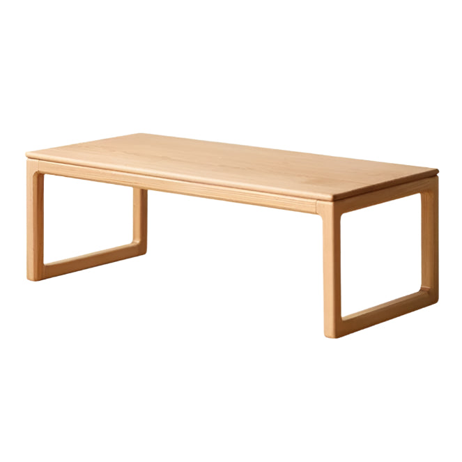 39.3x19.6x16.5 inch / 100x50x42 cm / Natural Wood Color / Oak Tea Table