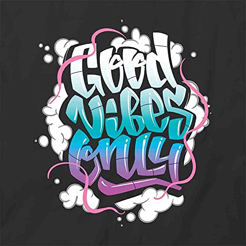 Good Vibes Only Graphic T-Shirt for Men & Women | Soft Cotton Printed Tee with Inspirational Quote | Casual Wear, Street Style, Gift Idea
