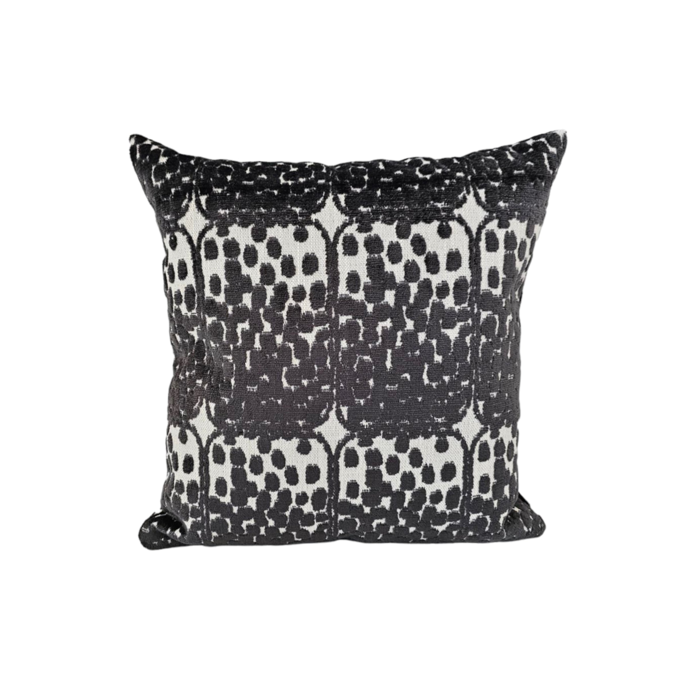 Poetic Charcoal Throw Pillow 17x17 - Soft Decorative Cushion for Sofa, Bed & Home Decor - Perfect for Living Room, Bedroom & Cozy Spaces