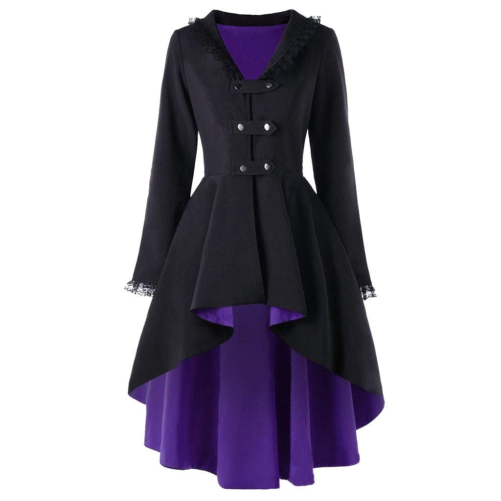 Women's Slim Fit Casual Long Sleeve Lace Trim Blazer Coat - Elegant Gray Formal Jacket for Office, Dinner Dates & Special Occasions