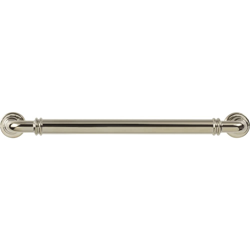 Top Knobs Cranford 12-Inch Appliance Pull Cabinet Handle - Polished Nickel Finish for Kitchen & Bathroom Cabinets