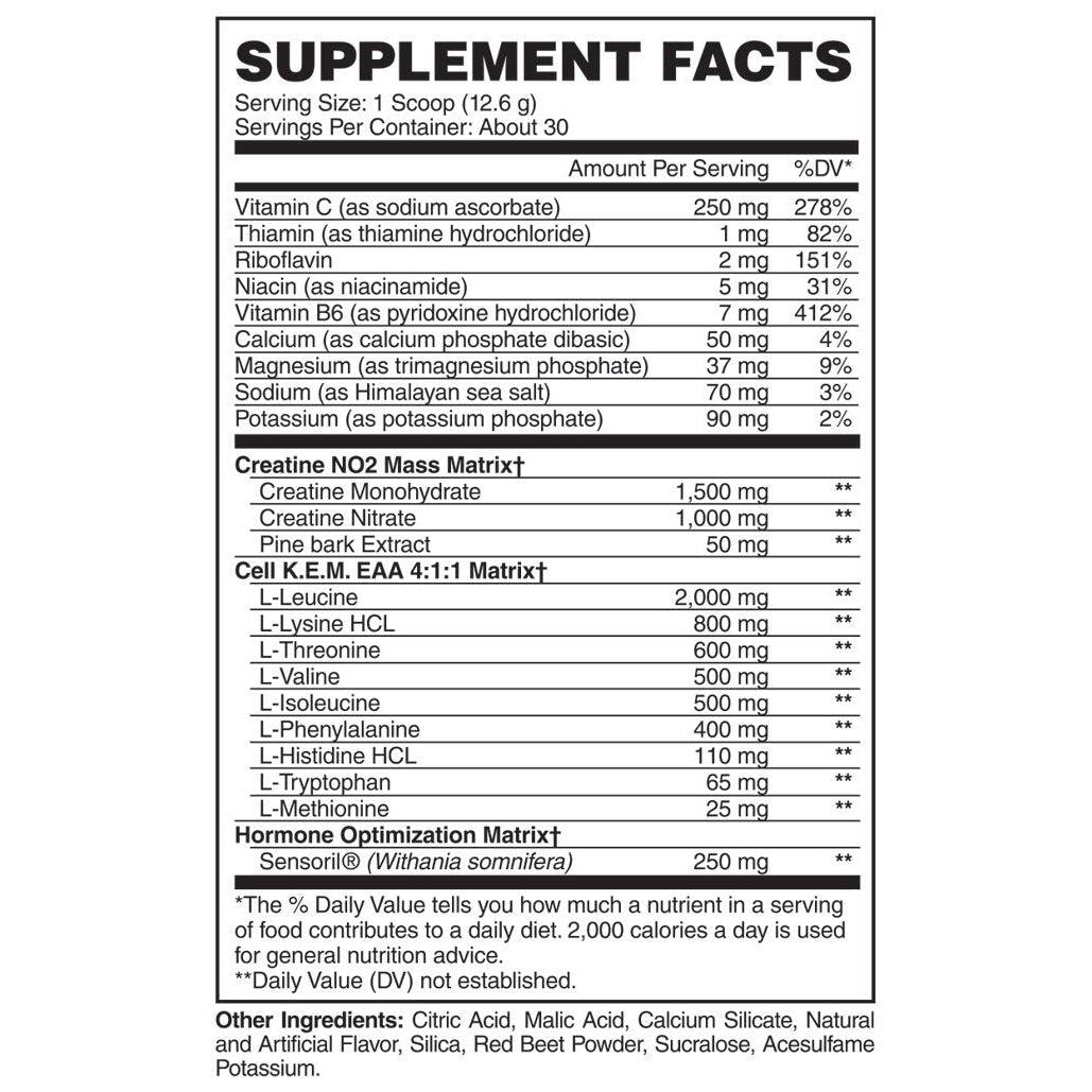 Evogen Cell K.E.M. PR - Premium Muscle Recovery Supplement for Athletes & Bodybuilders | Post-Workout Recovery & Performance Enhancement | Gym, Fitness & Bodybuilding Essentials