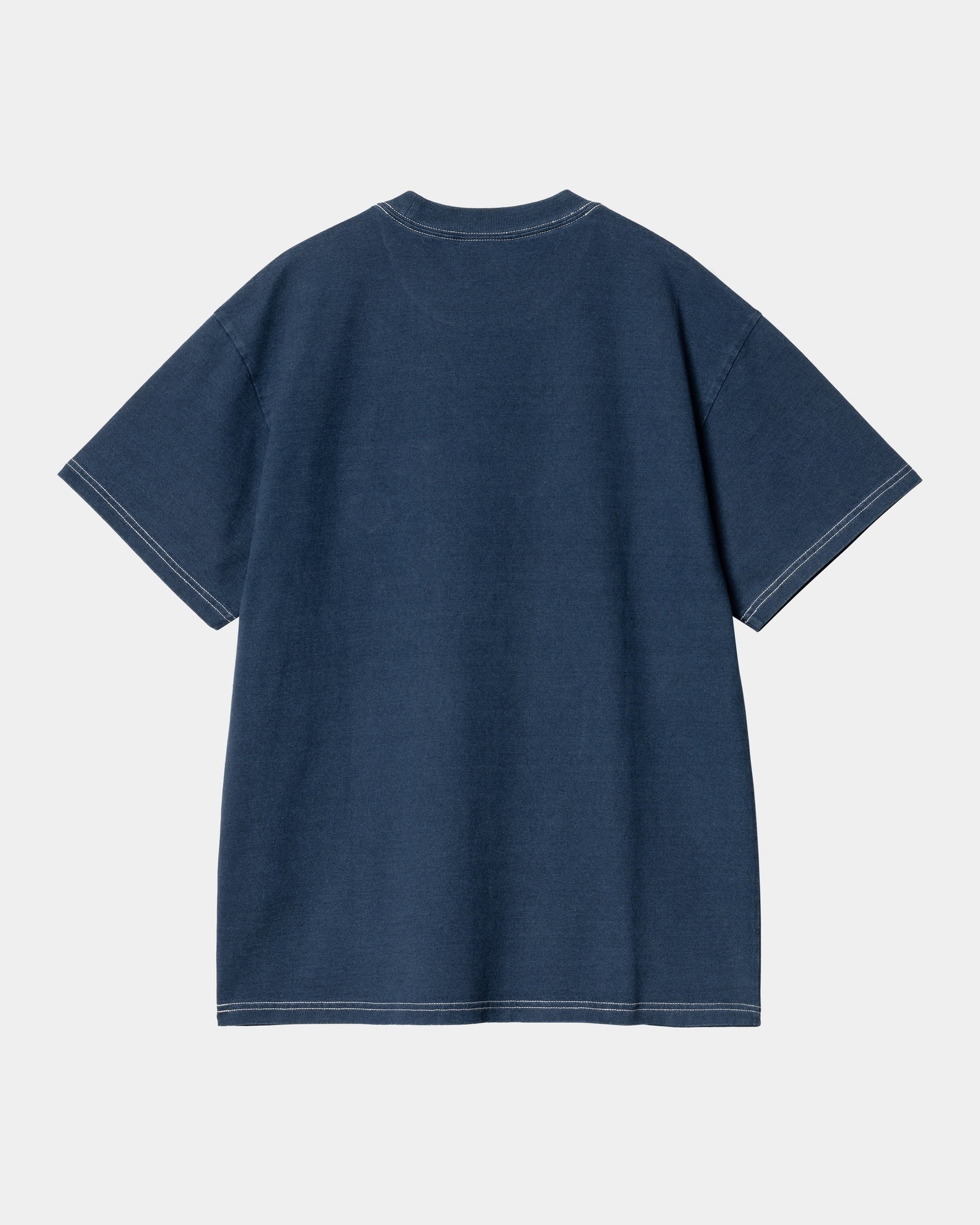Men's Ingo Pocket T-Shirt | Dark Blue Casual Tee for Everyday Wear | Comfortable Cotton Shirt for Work, Travel & Outdoors