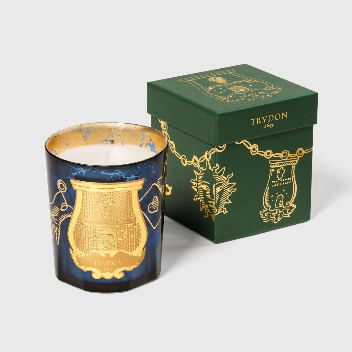 Cire Trudon Fir Scented Candle - Intermezzo | Luxury Christmas Holiday Home Decor, Gift for Her, Aromatherapy & Relaxation