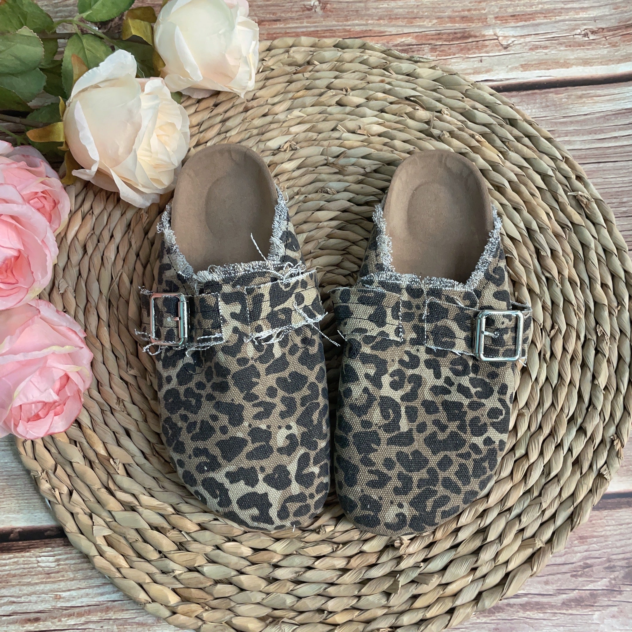 Leopard Print Loafers for Women - Comfortable Slip-On Casual Shoes - Fashion Animal Print Flat Shoes for Work, Office & Everyday Wear