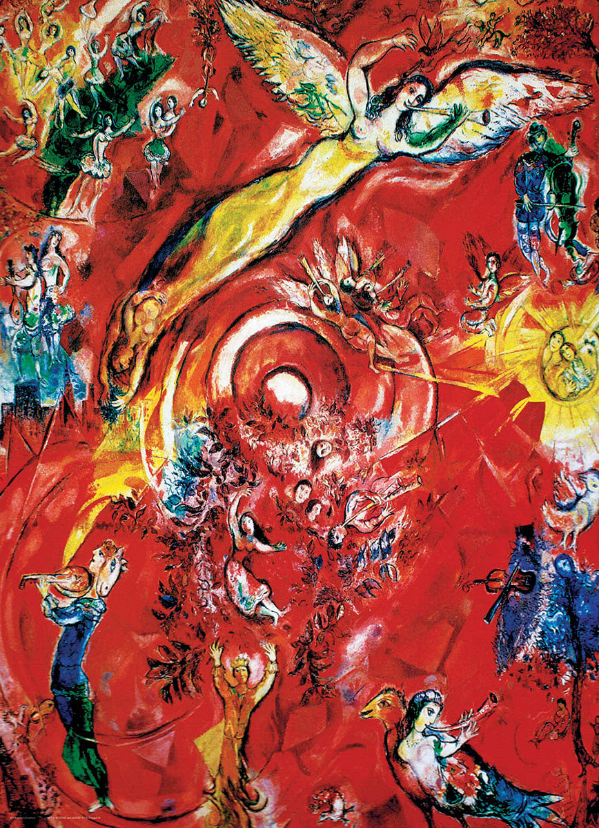 Eurographics 1000-Piece Jigsaw Puzzle - Chagall's The Triumph of Music - Premium Art Puzzle for Adults & Teens - Perfect for Family Game Night & Home Decor
