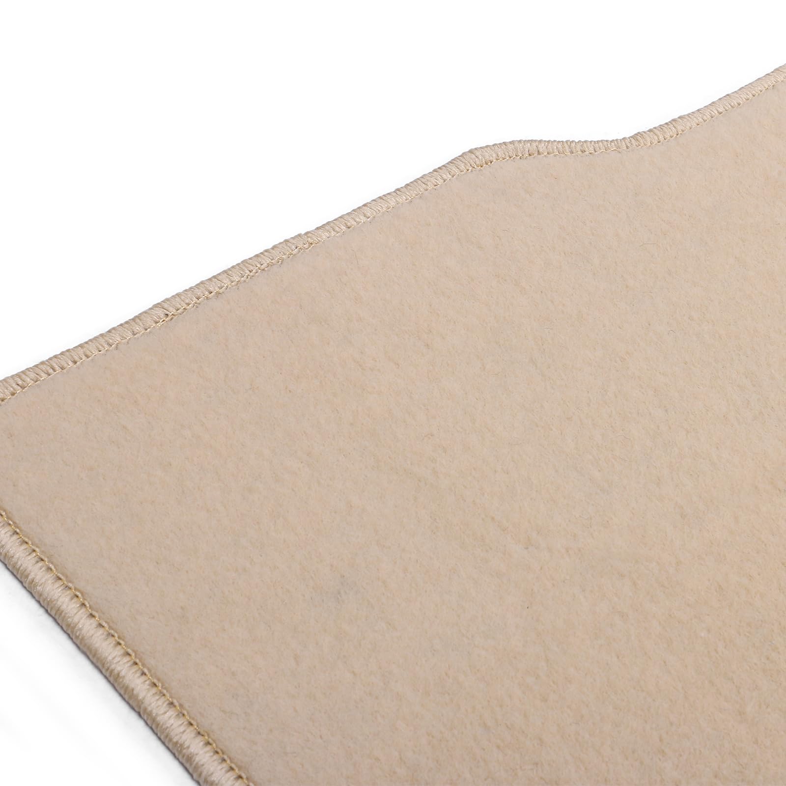 FREEMOTOR802® Non-Slip Nylon Car Floor Mats for 2008-2012 Honda Accord Sedan - 4PCS Beige Custom Fit Interior Accessories | Durable Protection for Daily Commute & Road Trips