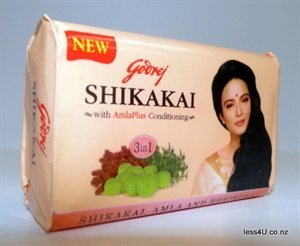 Natural Shikakai Soap 75g for Hair Growth & Scalp Care - Ayurvedic Herbal Shampoo Bar for Dandruff, Dry Scalp & Hair Fall - Perfect for Daily Hair Wash & Natural Hair Treatment