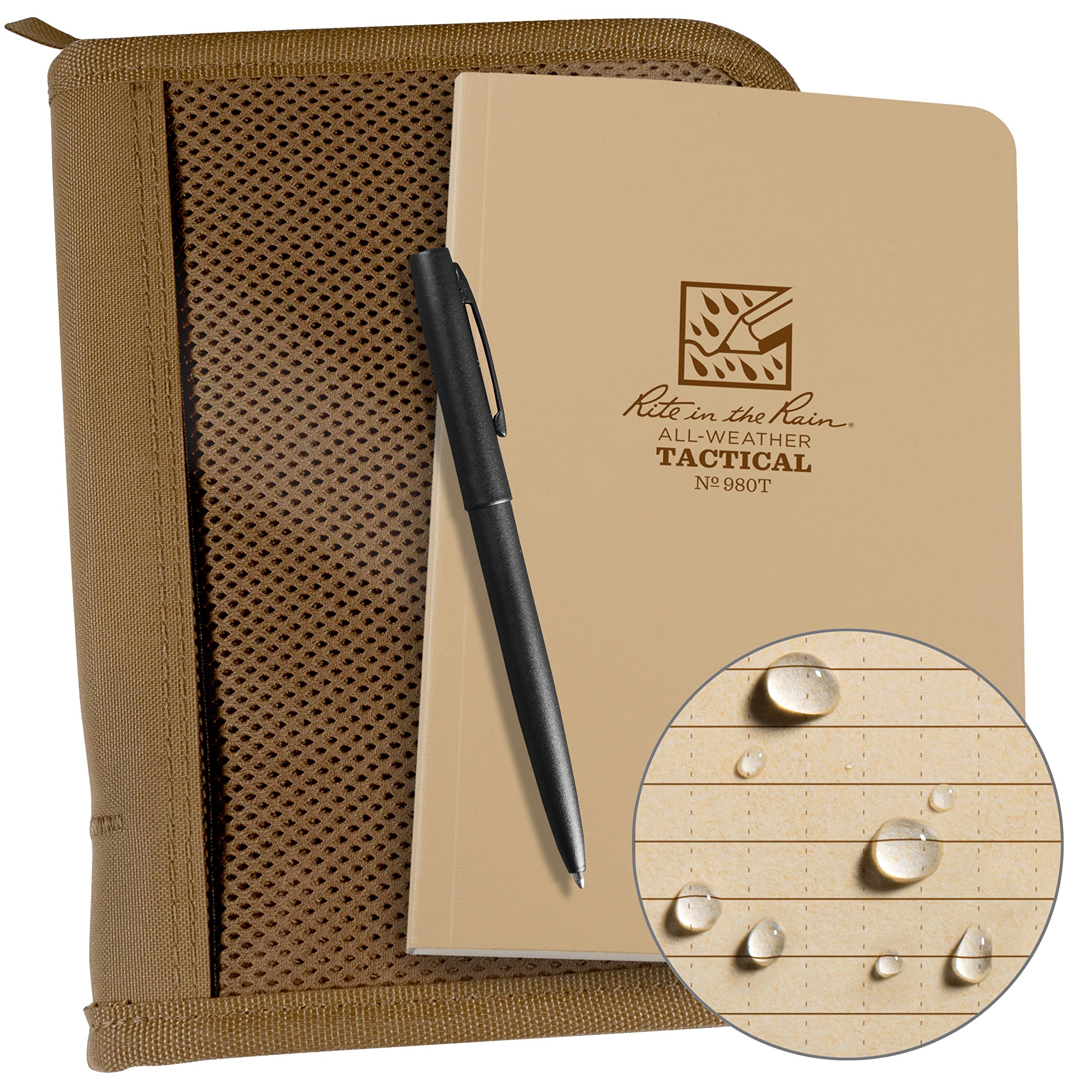 Rite in the Rain Weatherproof Tactical Notebook Kit - 4.625