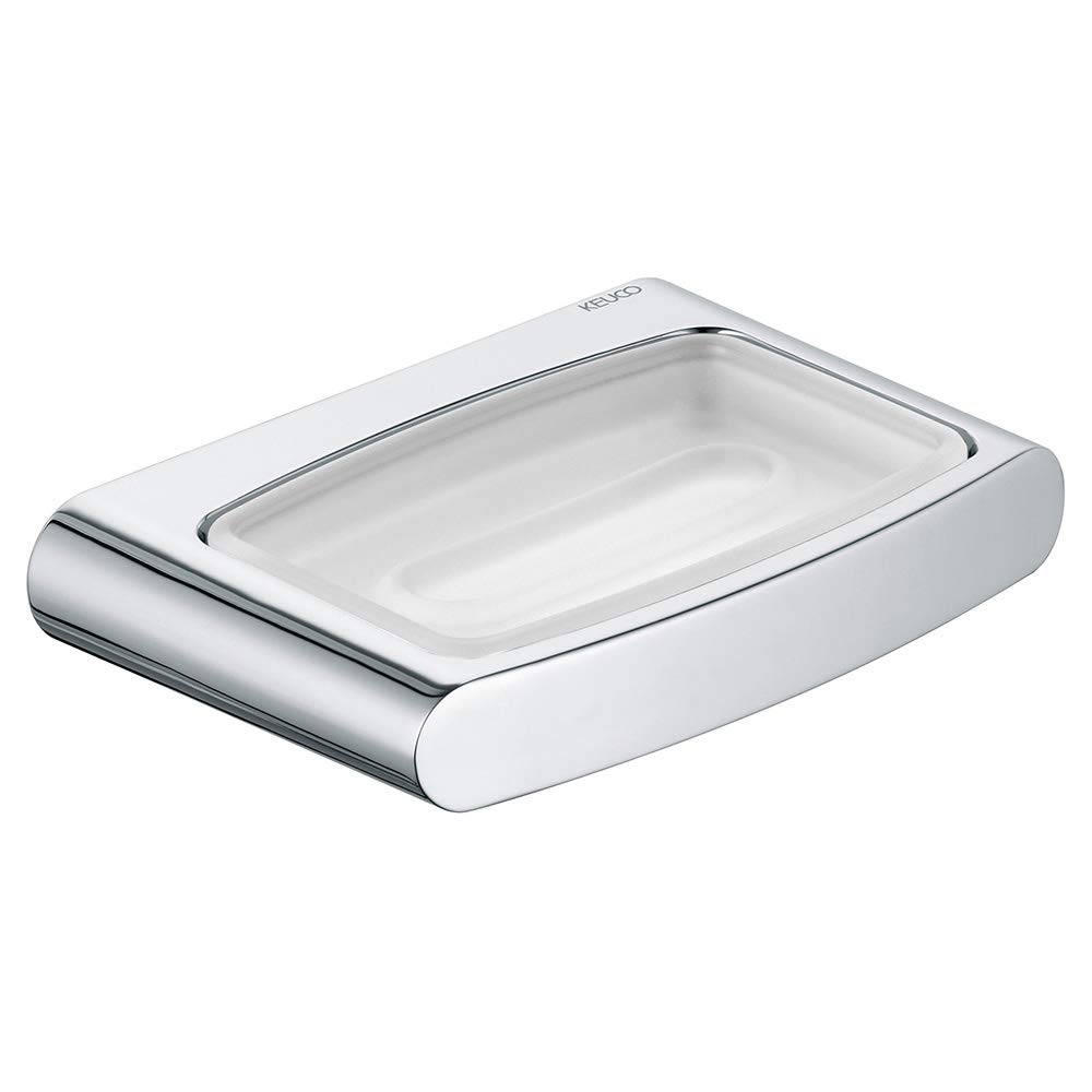 Premium Elegance Soap Holder with Drain Tray - Rustproof Stainless Steel Bathroom Organizer for Shower, Sink, and Countertop - Perfect for Home, Hotel, and Spa Use