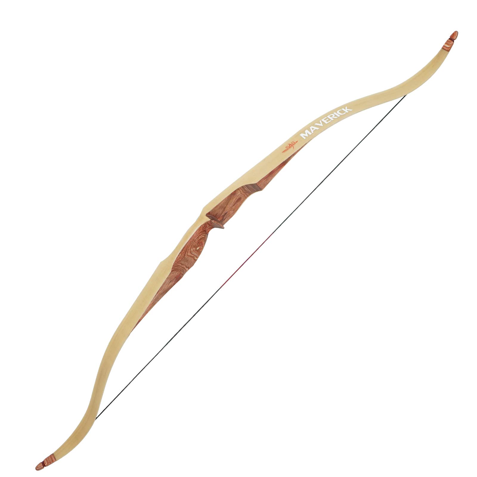 Southland Archery Supply SAS Maverick One Piece Traditional Wood Hunting Bow - 58