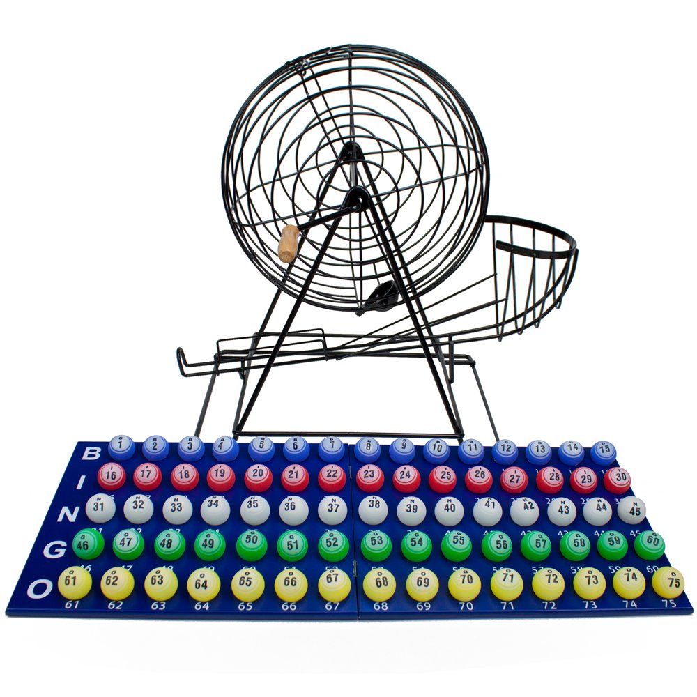 Premium Professional Jumbo Bingo Set with 19