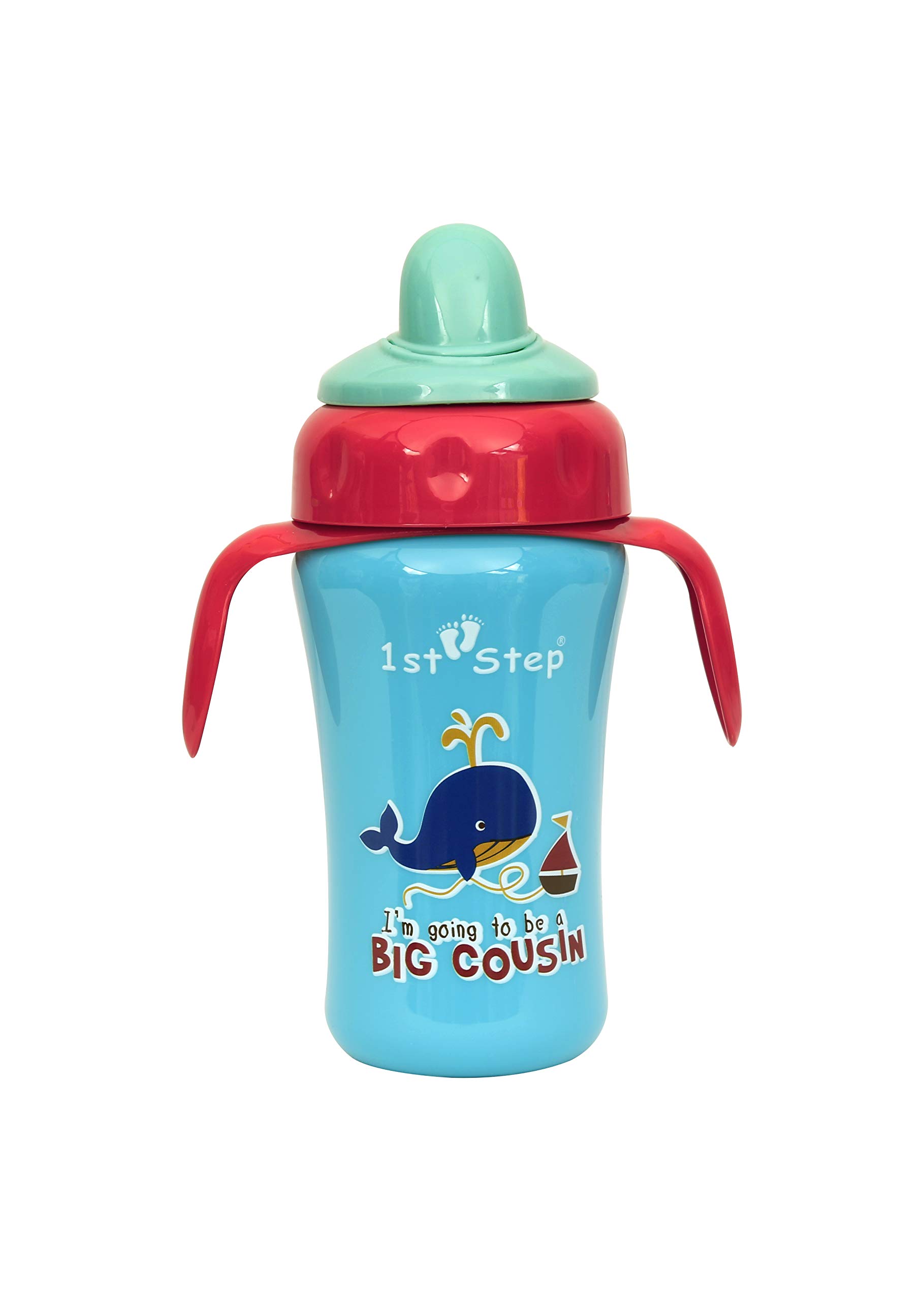 1ST STEP Baby Sippy Cups - BPA-Free Spill-Proof Training Cups for Toddlers | Perfect for Learning to Drink Independently at Home, Daycare or Travel