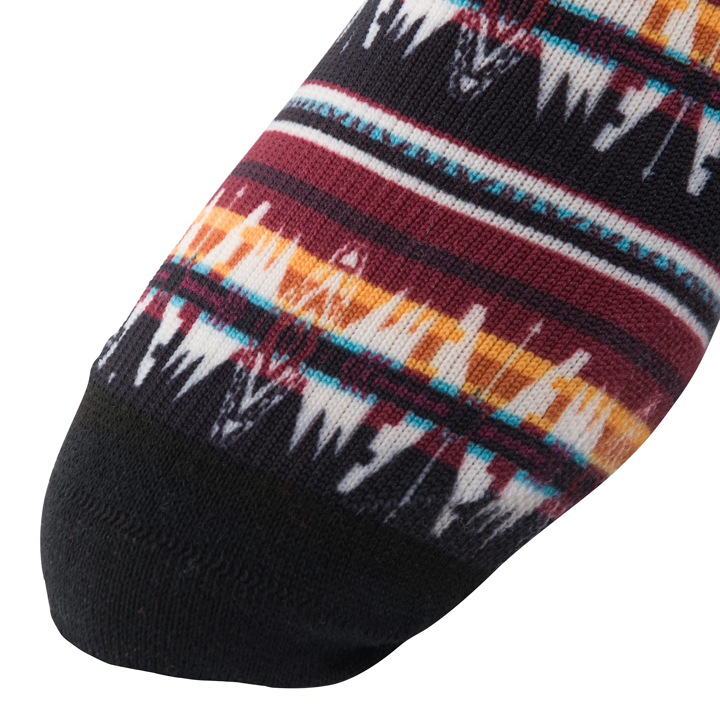 HOOey Men's Western-Inspired Athletic Boot Socks - Moisture-Wicking, Cushioned for Comfort - Perfect for Cowboy Boots, Work Boots & Outdoor Activities