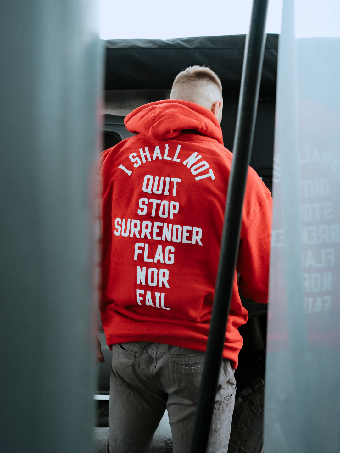 ANTHEM HOODIE - Premium Red Pullover Hoodie for Men & Women | Cozy Casual Wear for Gym, Street Fashion & Outdoor Activities