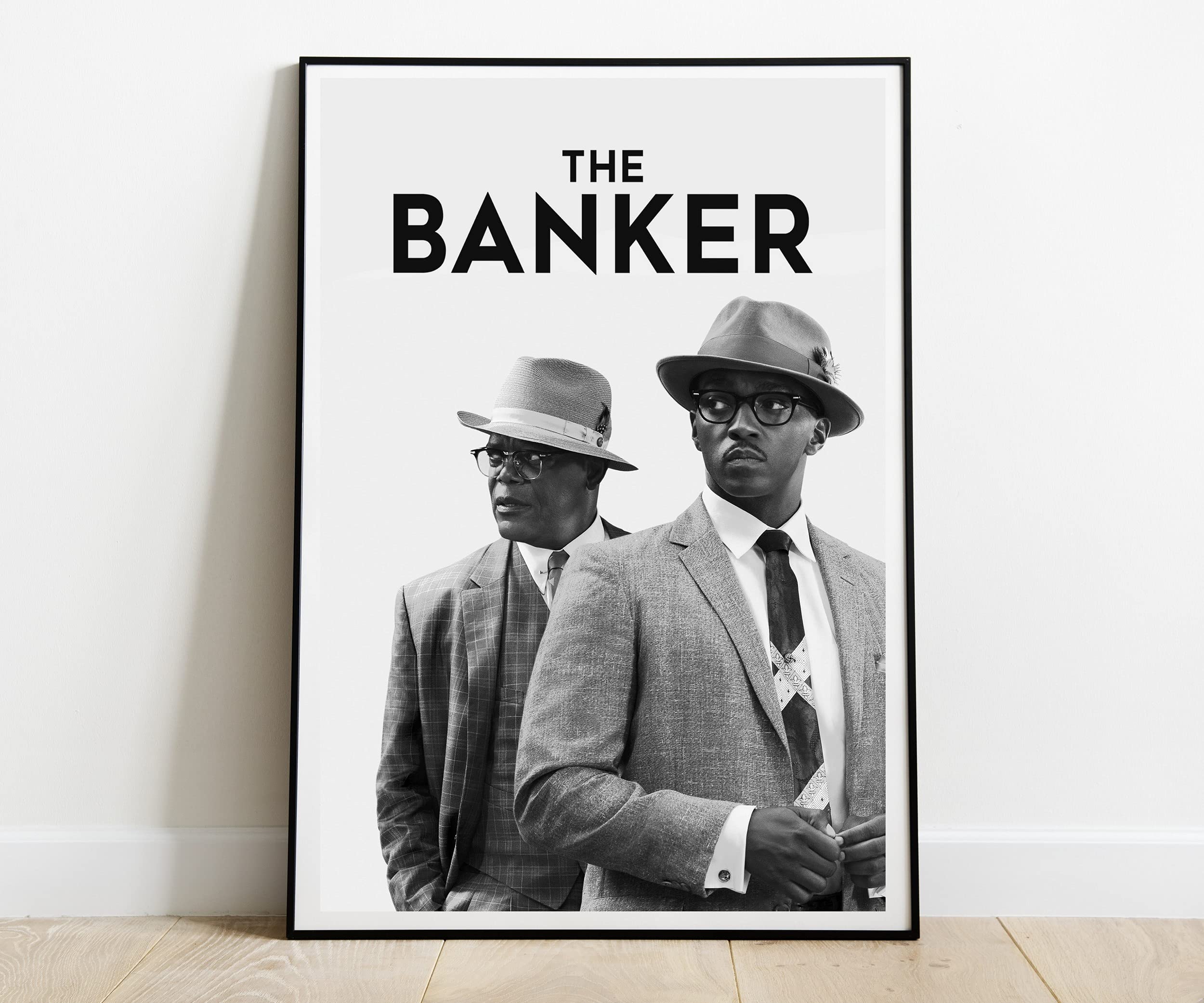 Anthony Mackie The Banker Movie Poster - Unframed Wall Art Print for Home & Office Decor | Cool Unique Design for Living Room, Bedroom & Theater Room