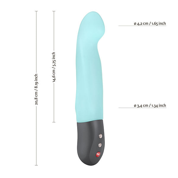 Fun Factory Stronic G Spot Pulsator II - Hands-Free Thrusting Dildo for Women - Powerful G-Spot Stimulator - Waterproof & Rechargeable Adult Toy for Solo Play & Couples Use