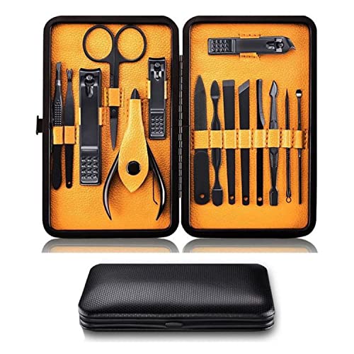 Professional Manicure & Pedicure Kit for Women & Men - Nail Clippers, Cuticle Trimmers, Foot Care Tools - Perfect for Home Salon, Travel & Gift Giving