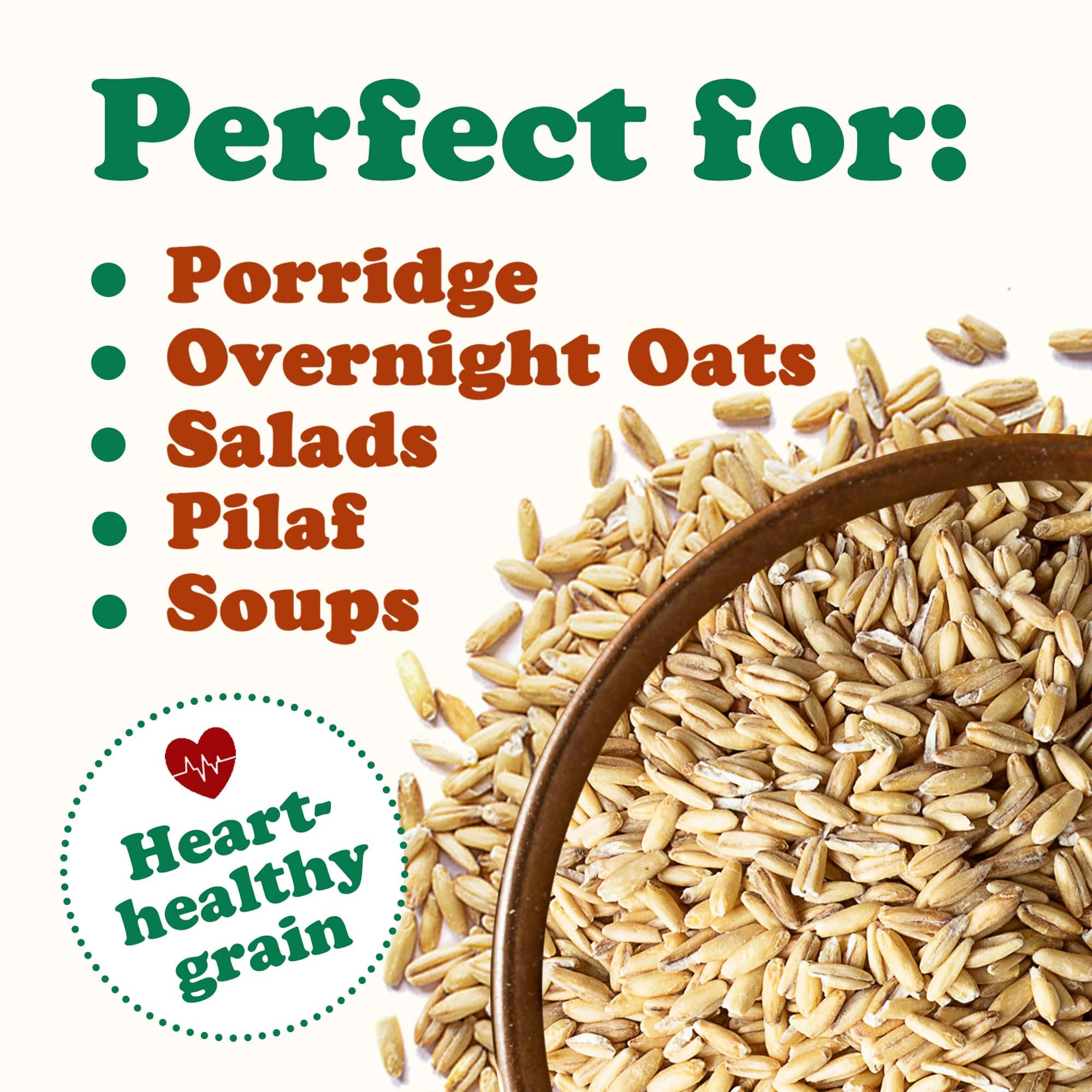 Organic Oat Groats 25 lbs - 100% Whole Grain, Non-GMO, Kosher, Raw, Vegan Bulk Oats - High in Protein, Fiber & Minerals - Perfect for Breakfast, Baking & Healthy Recipes