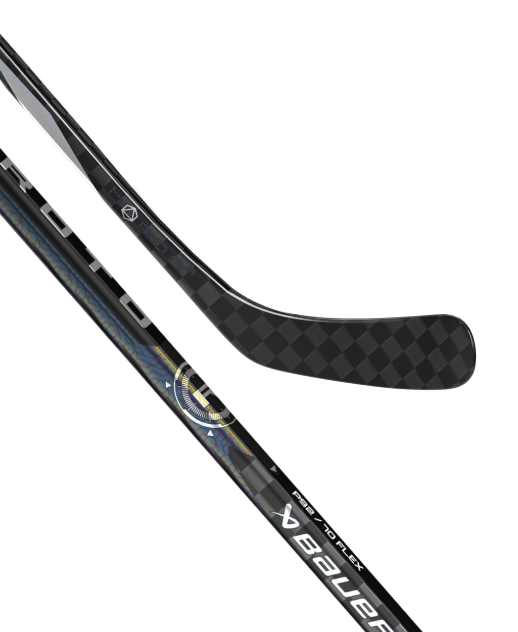 Bauer Proto R Grip Intermediate Hockey Stick - Lightweight Carbon Fiber Shaft for Enhanced Control & Performance - Perfect for Competitive Play & Training