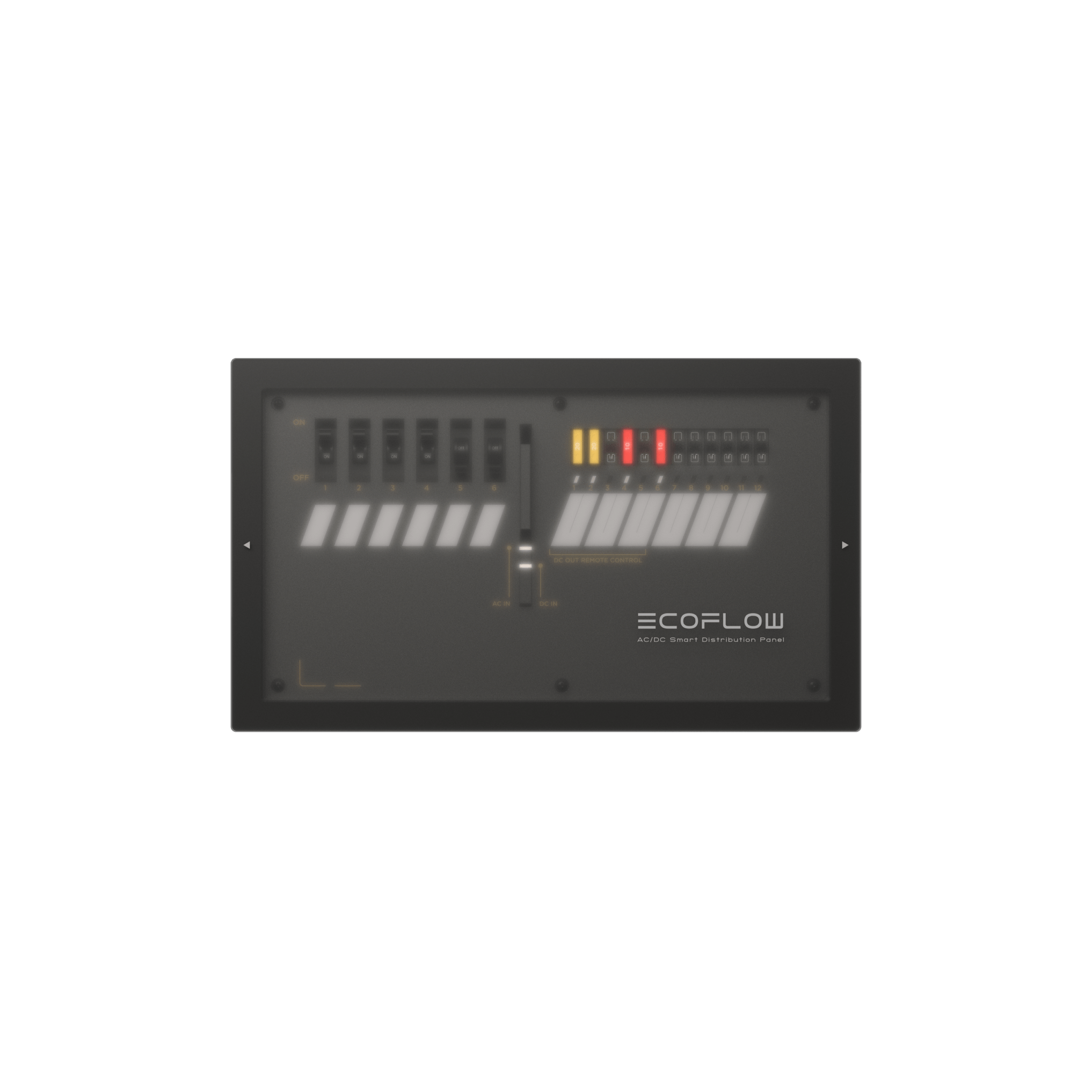 EcoFlow 30A AC/DC Smart Distribution Panel for Home Backup Power & RV Solar System - Power Management Solution for Off-Grid Living & Emergency Preparedness