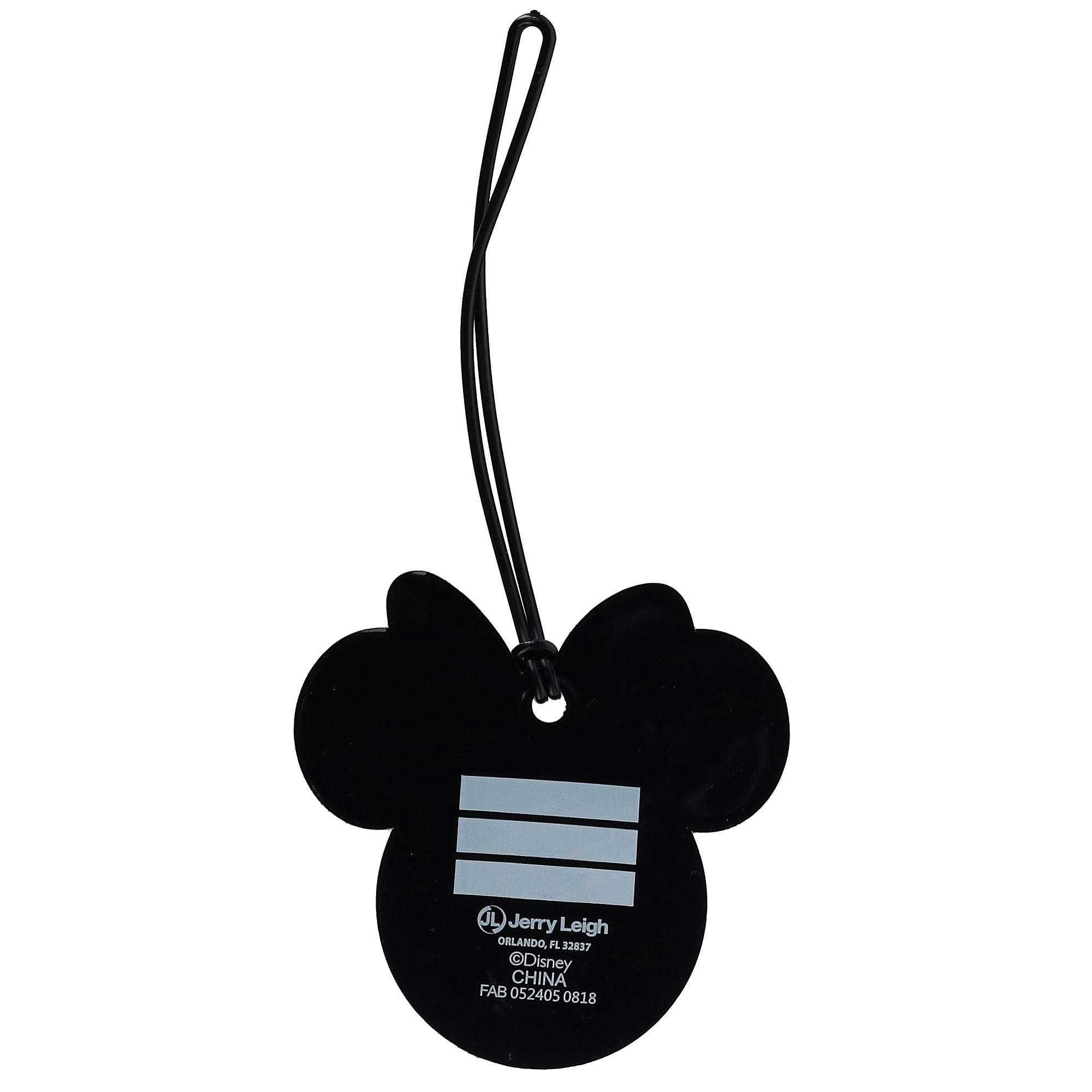 Disney Minnie Mouse Polka Dot Luggage Tag - Cute Suitcase ID Tag for Travel Bags, Backpacks & Carry-Ons - Perfect for Kids, Disney Fans & Family Vacations