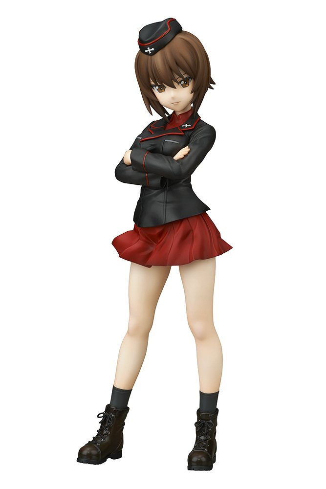 quesQ Girls Und Panzer Der Film: Maho Nishizumi 1:7 Scale Anime PVC Figure Collectible - Perfect for Anime Fans, Model Collectors & Home Display
