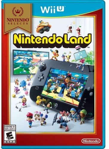 Nintendo Selects: Nintendo Land - Wii U Game | Family Fun Multiplayer Party Game for Kids & Adults | Perfect for Game Nights & Social Gatherings
