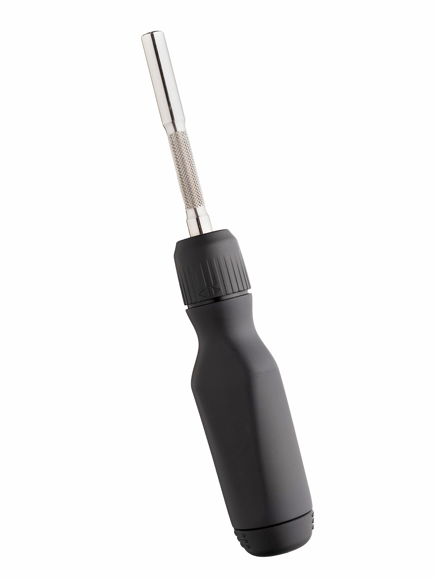 LTT 12-in-1 Multi-Bit Ratcheting Screwdriver Set - All Black Professional Tool for Home Repair, Electronics, Furniture Assembly & DIY Projects