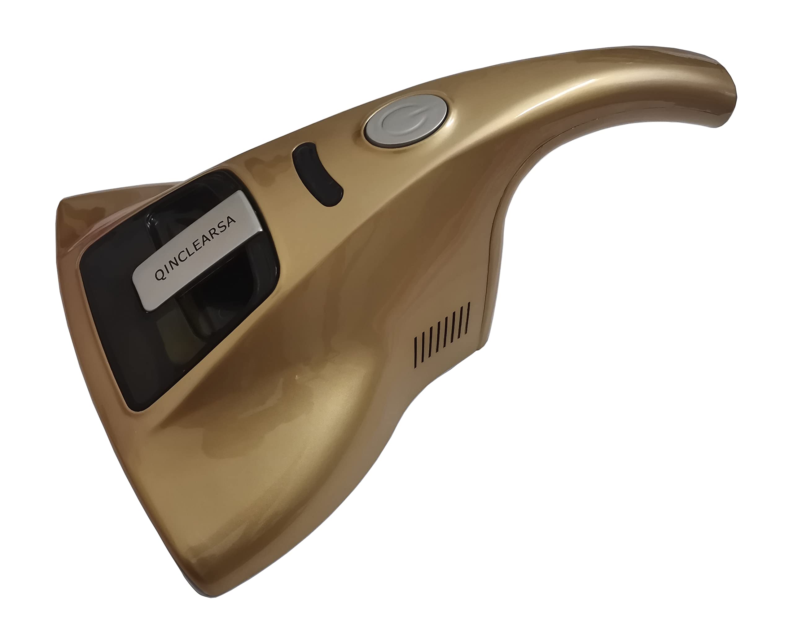 Powerful 12000Pa Handheld Vacuum Cleaner - Cordless, Lightweight for Deep Cleaning Mattresses, Pillows, Curtains & Sofas (Gold) | Perfect for Pet Hair, Car Detailing & Home Cleaning