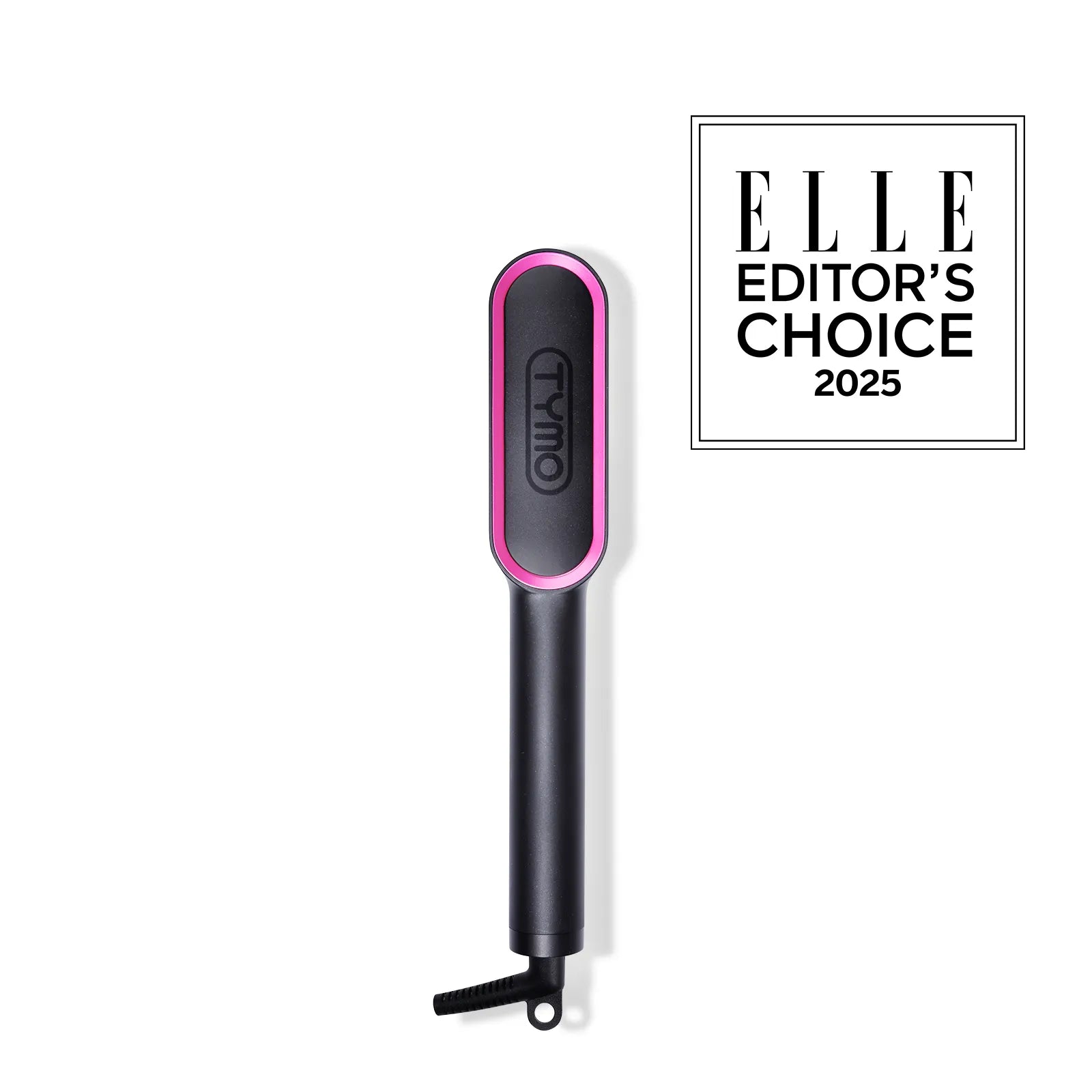 Tymo Hair Straightening Comb - Ionic Ceramic Flat Iron Brush for Smooth & Shiny Hair - Perfect for Home Use, Travel & Salon Styling