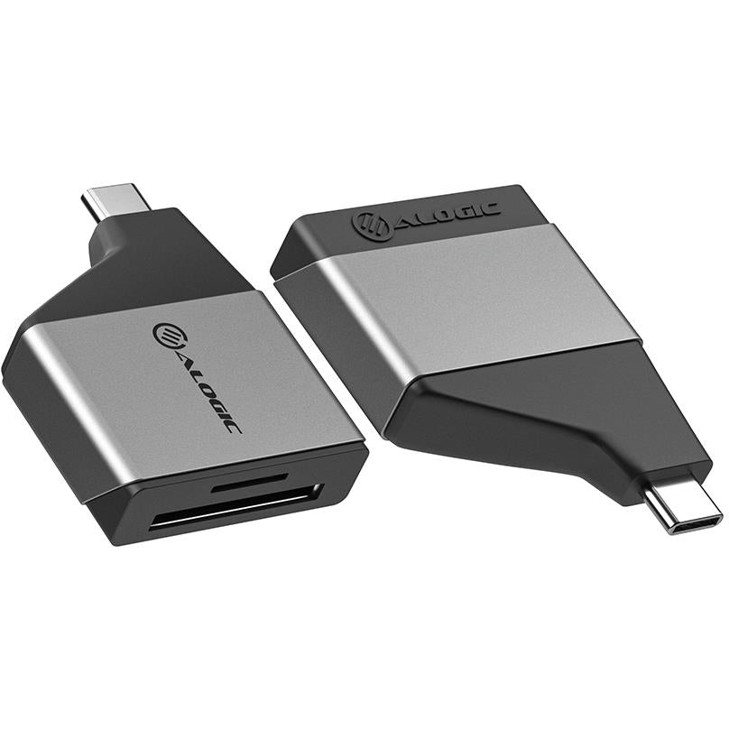 ALOGIC Ultra Mini USB C SD Card Reader - High-Speed Portable Memory Card Adapter for MacBook, iPad, Laptop, Camera - Perfect for Travel, Photography & Data Transfer
