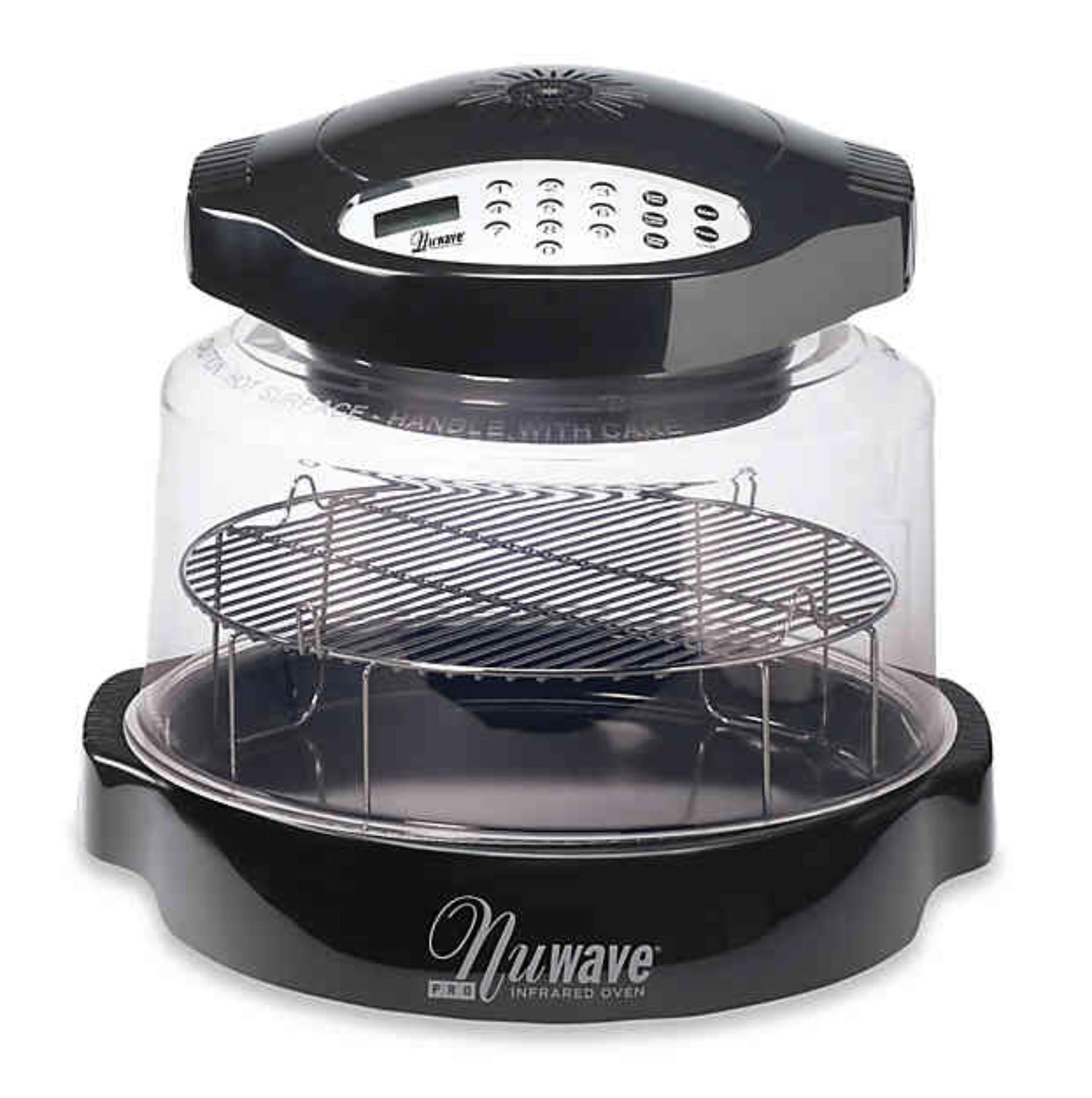 NUWAVE Oven Pro Plus - 12-in-1 Countertop Convection Oven with Triple Combo Cooking Technology | Air Fry, Roast, Bake, Broil, Dehydrate | Perfect for Small Kitchens, Dorms & RV Cooking