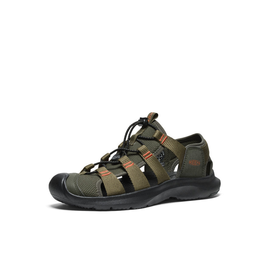 Men's Seanik H2 Sandal - Waterproof Hiking Shoes for Outdoor Adventures | Forest Night/Dark Olive | Perfect for Trail Running, Camping & Beach Walking