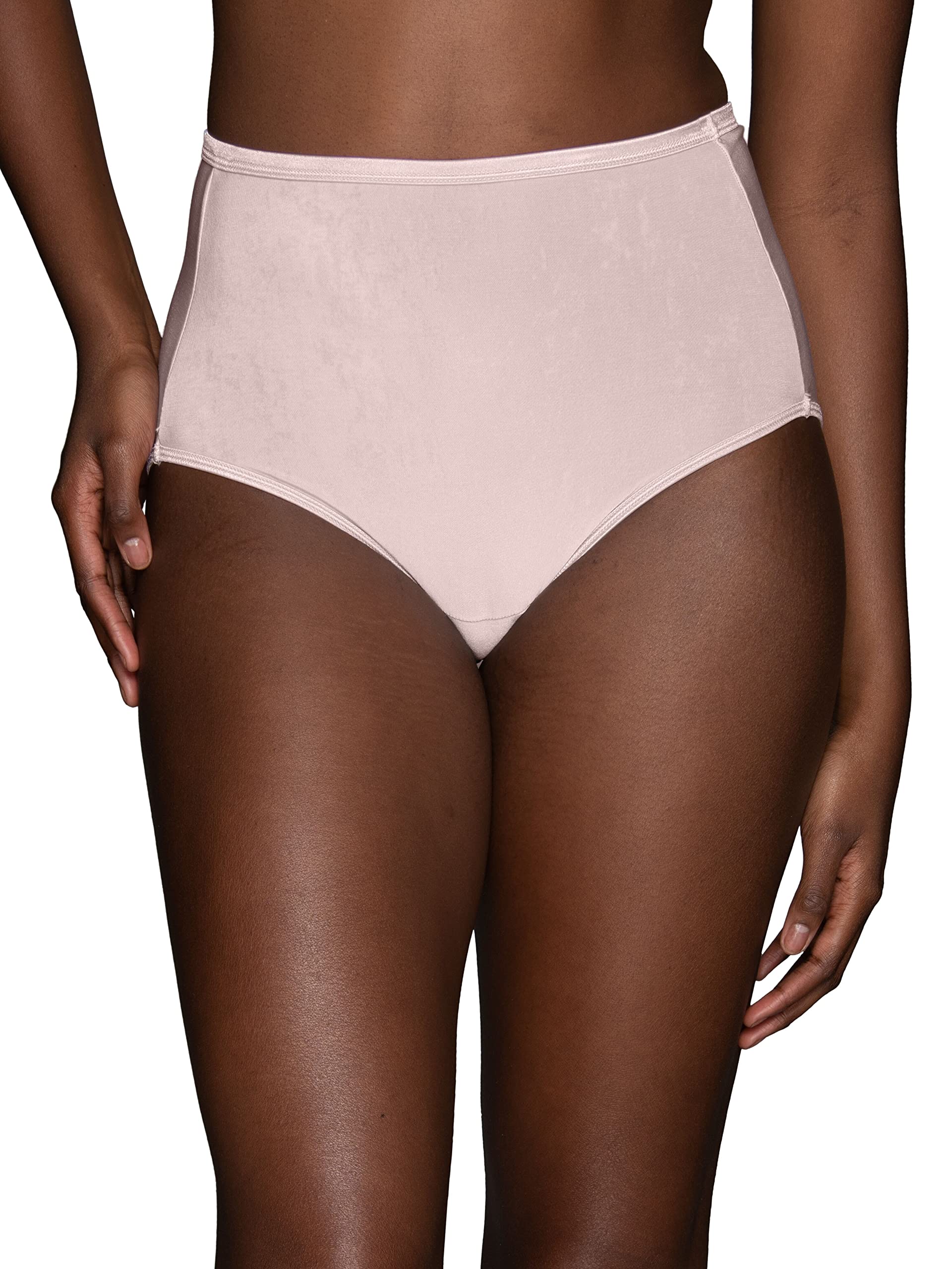 Vanity Fair Women's Illumination Brief Panties - Silky Stretch Underwear with Satin Trim | Comfortable & Sexy for Everyday Wear, Date Night & Special Occasions