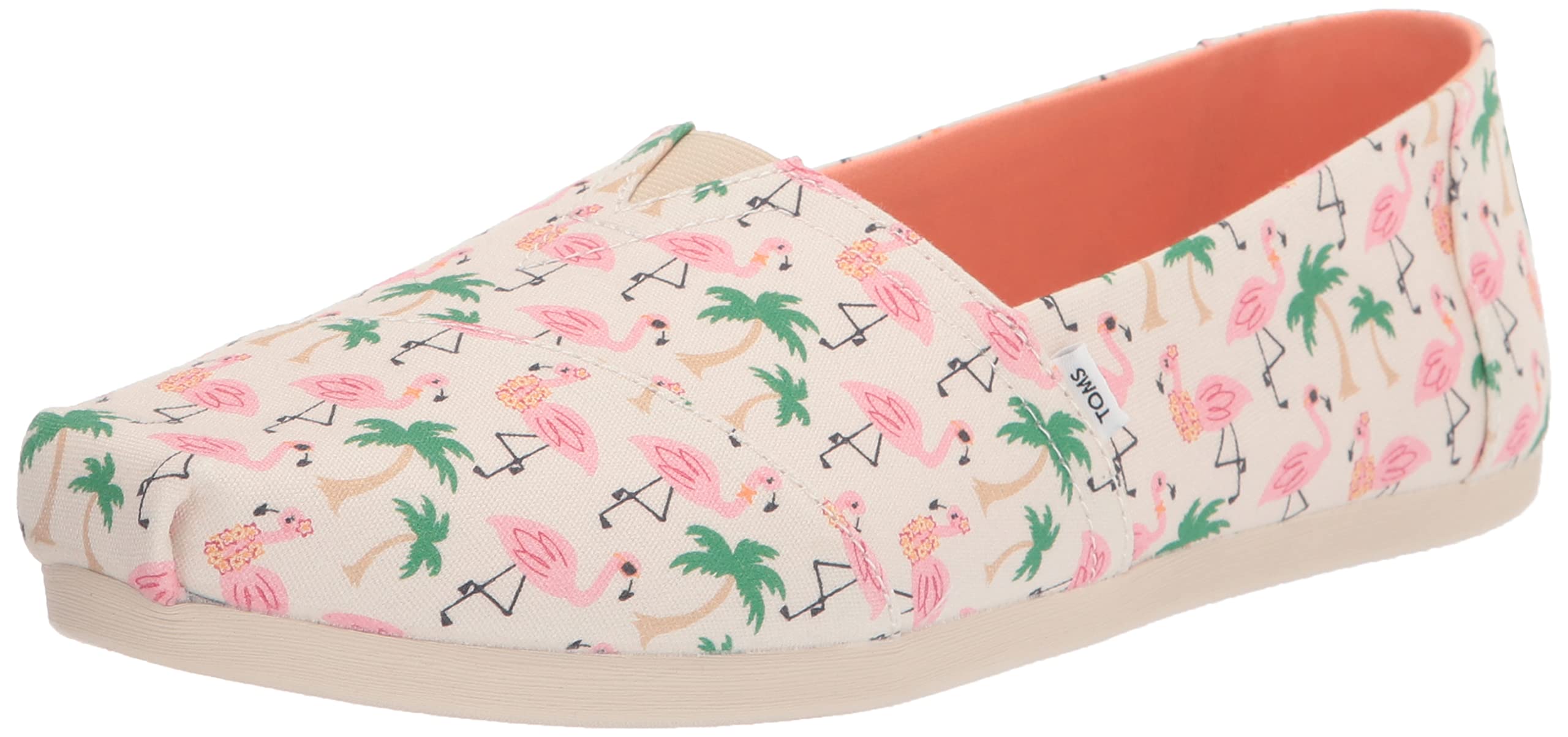 TOMS Women's Alpargata Slip-On Comfortable Casual Shoes - Perfect for Beach, Travel, and Everyday Wear